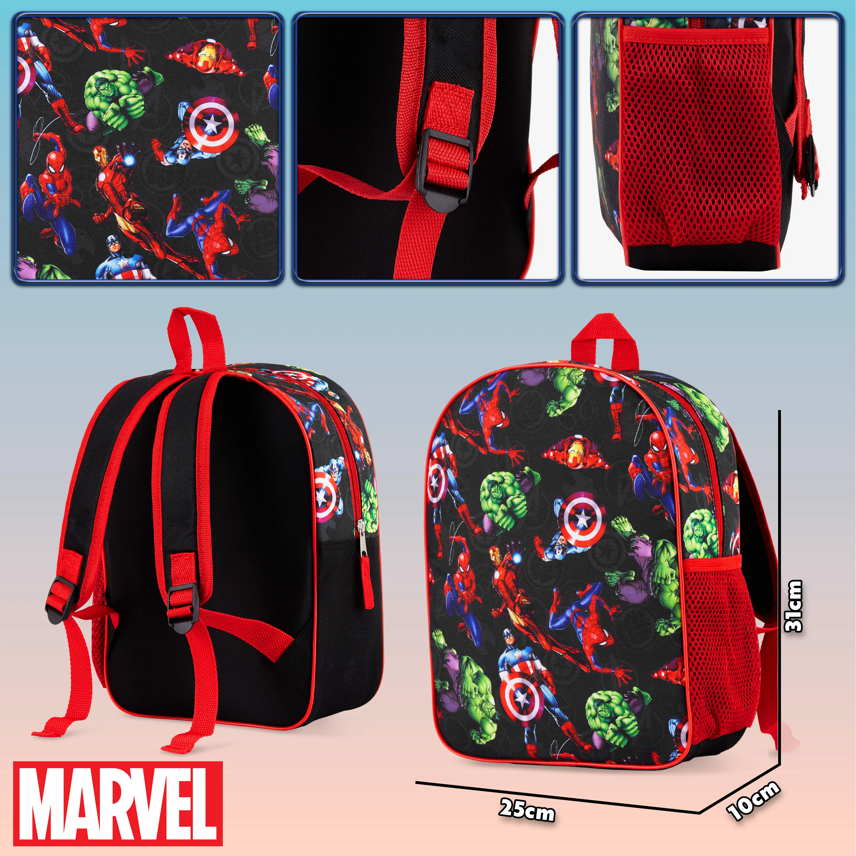 Marvel Avengers Backpack for Boys - Image 6