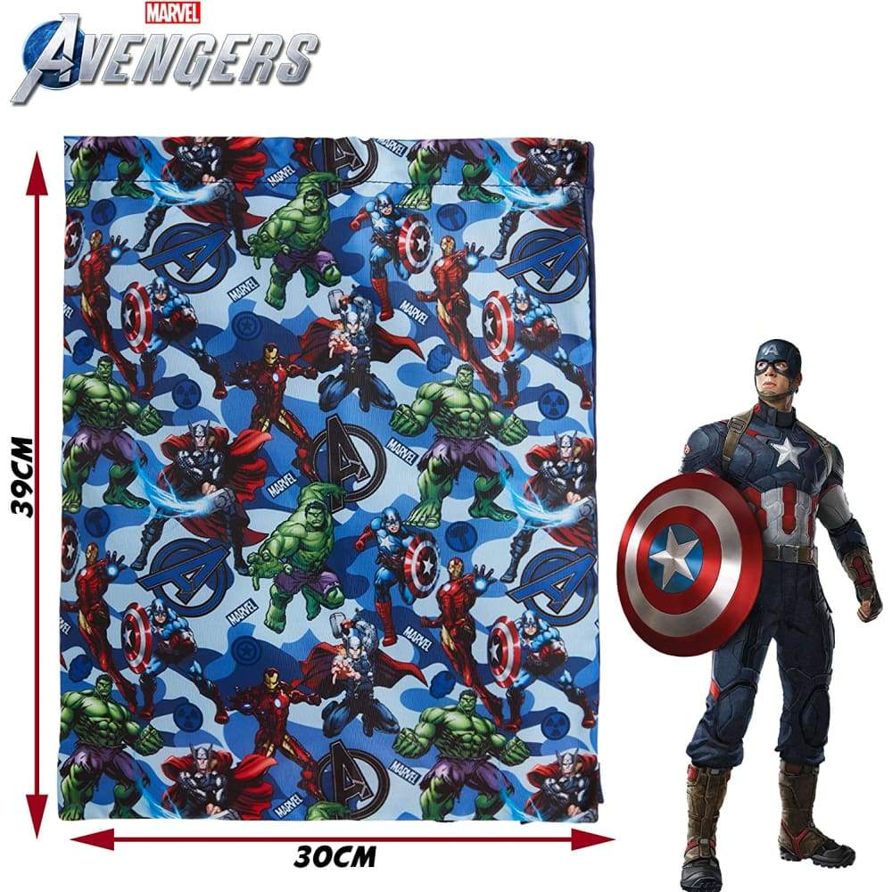 Marvel Avengers Drawstring Bags,Captain America Iron Man Hulk Thor, Gifts for Boys Teens - Image 4