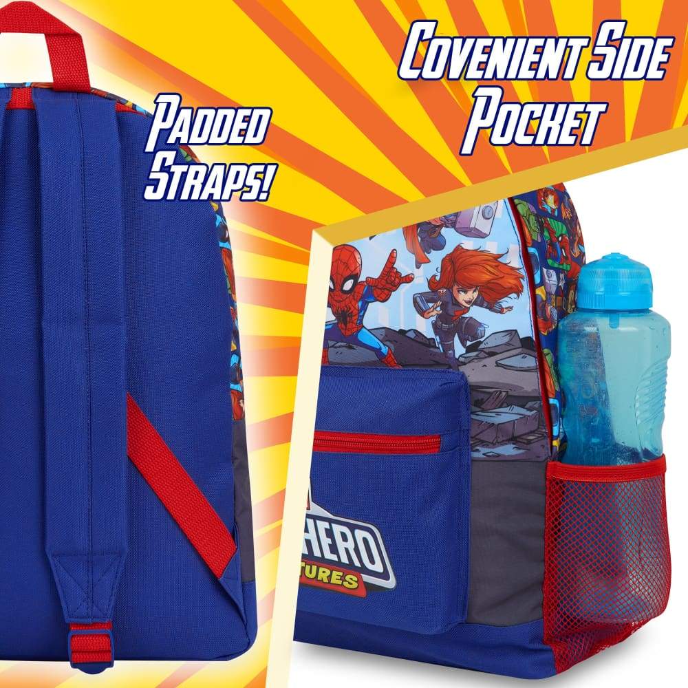 Marvel Avengers Kids Backpack, Boys Rucksack For School, Travel, Sports - Image 3