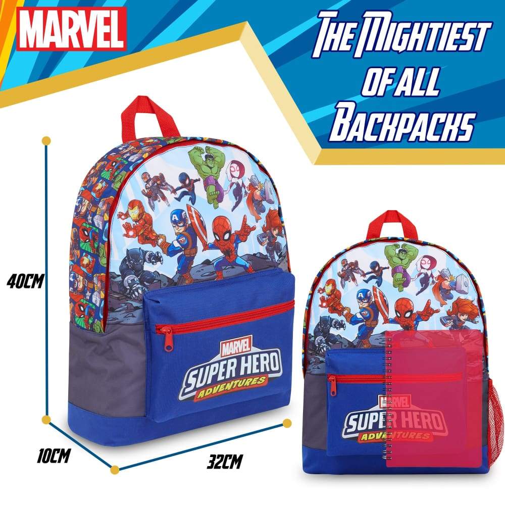 Marvel Avengers Kids Backpack, Boys Rucksack For School, Travel, Sports - Image 4