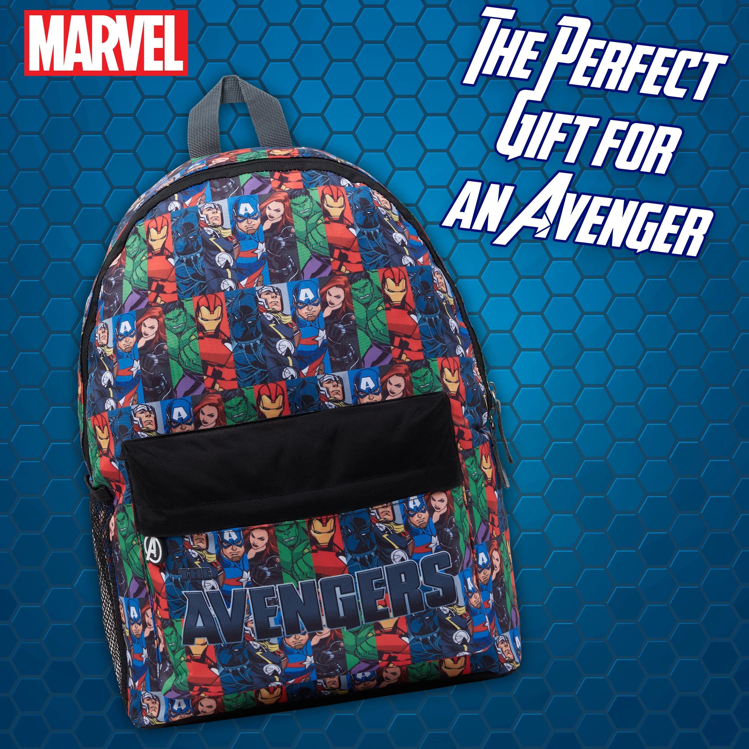 Marvel Avengers Kids Backpack, Large Capacity School Bag For Boys - Image 2