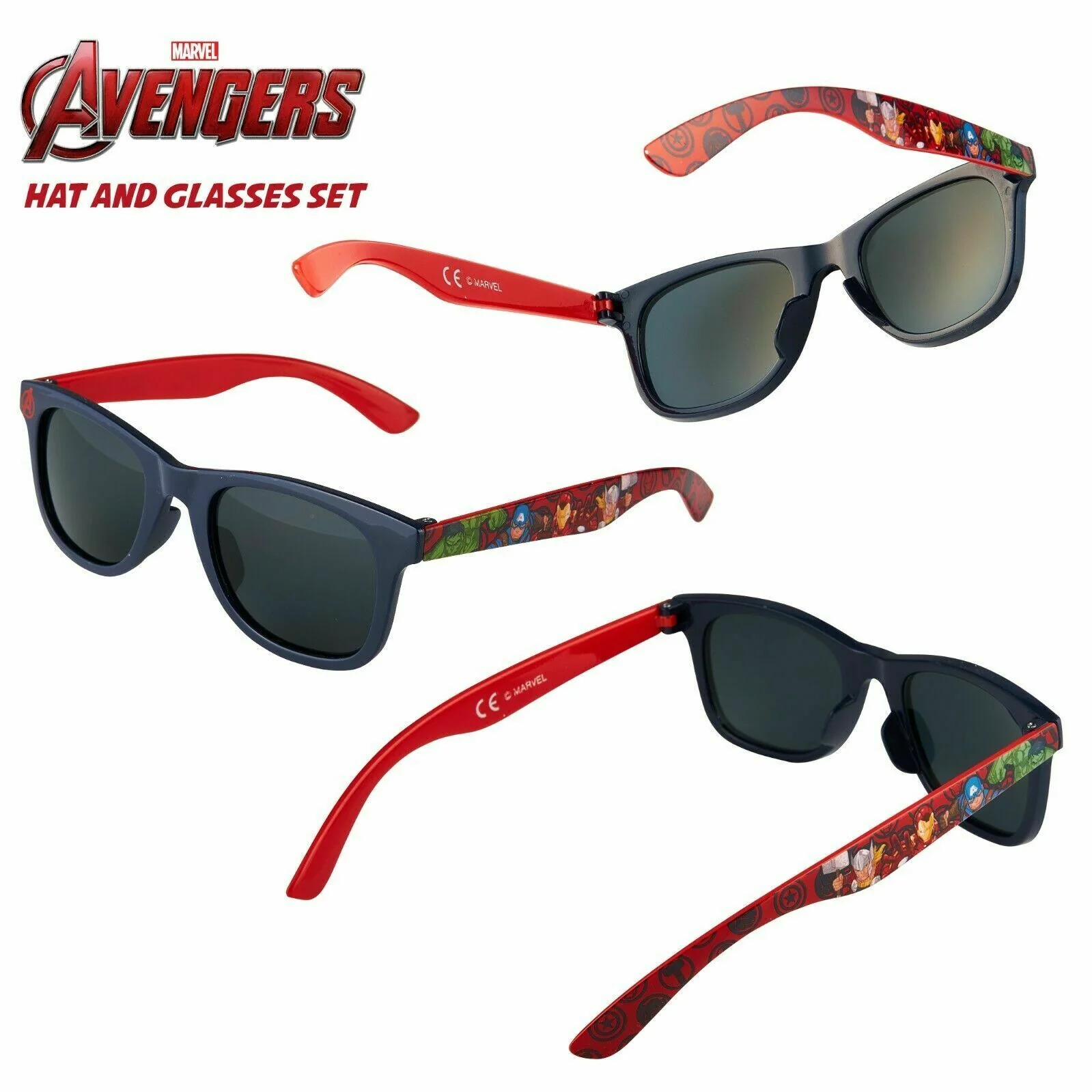 MARVEL Baseball Cap, Spiderman Sunglasses & Boys Caps, Kids Sunglasses & Sun Hat - Image 6