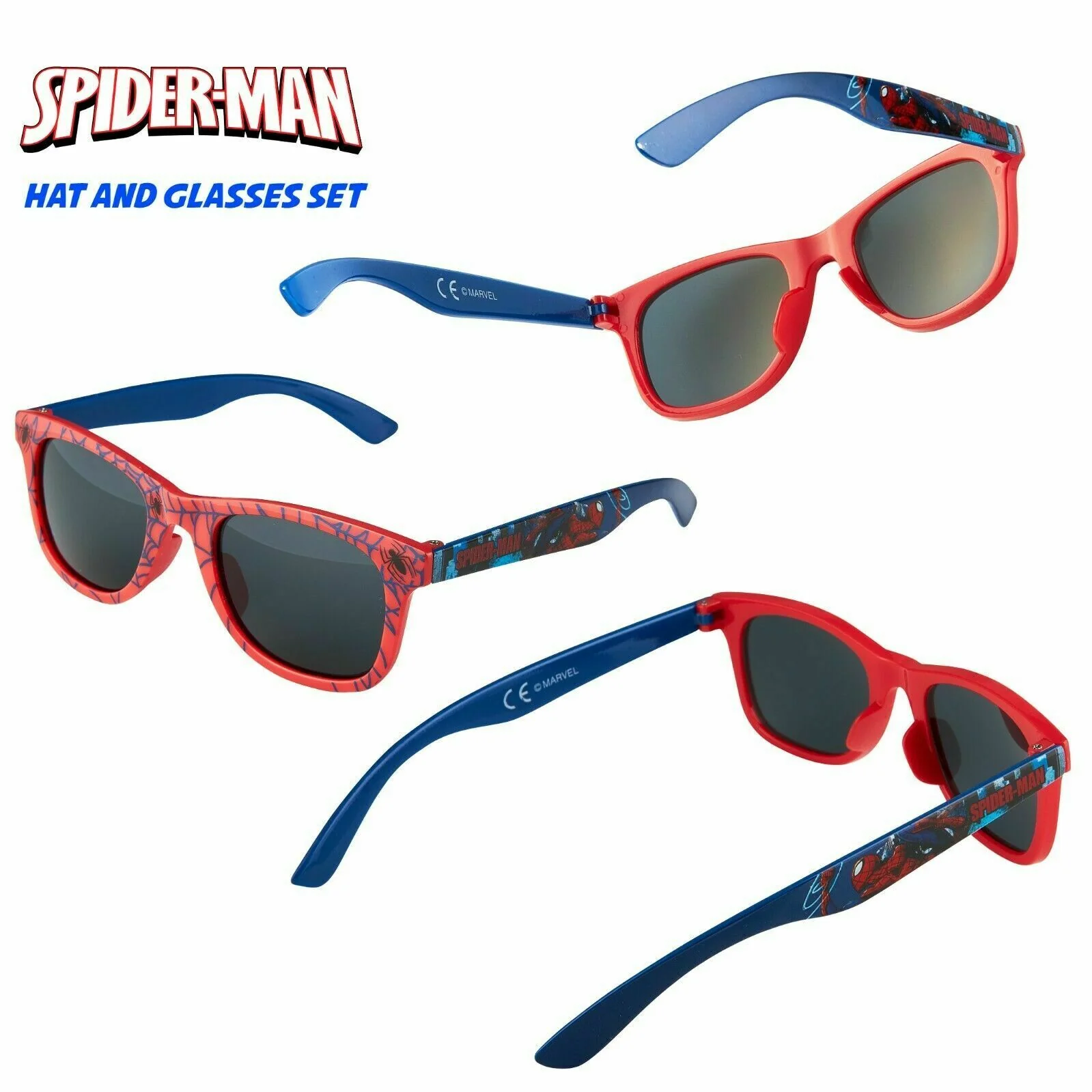 MARVEL Baseball Cap, Spiderman Sunglasses & Boys Caps, Kids Sunglasses & Sun Hat - Image 5