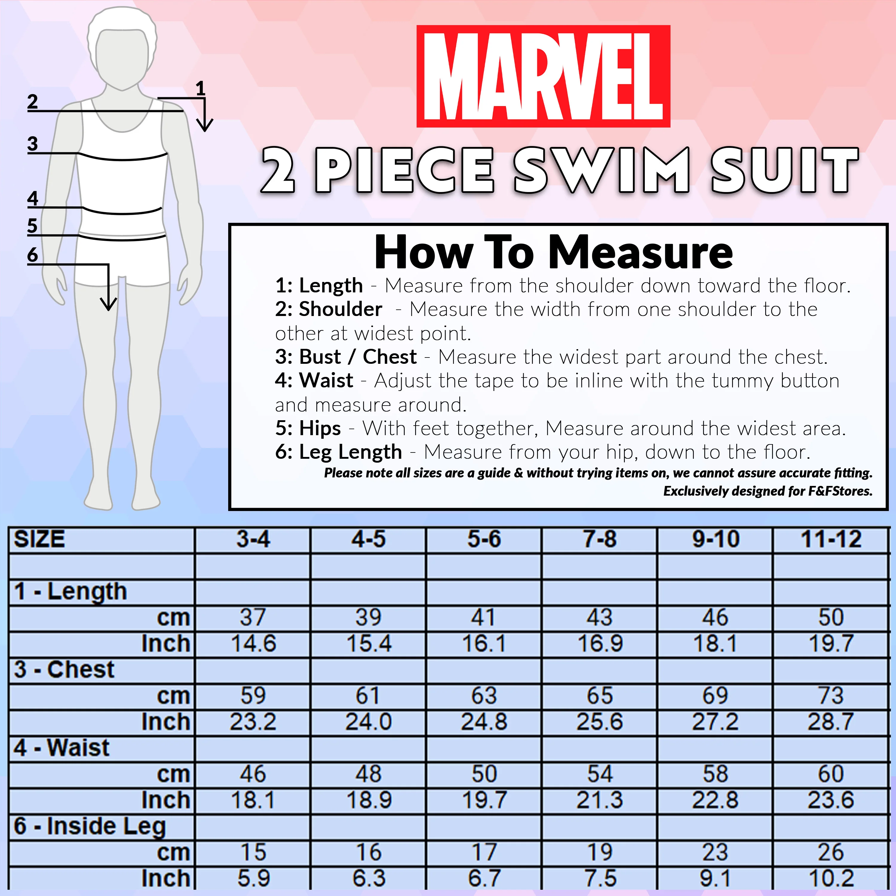 Marvel Boys 2 Piece Swimwear Set for Kids - Beach, Pool, Holiday Essentials - Image 6