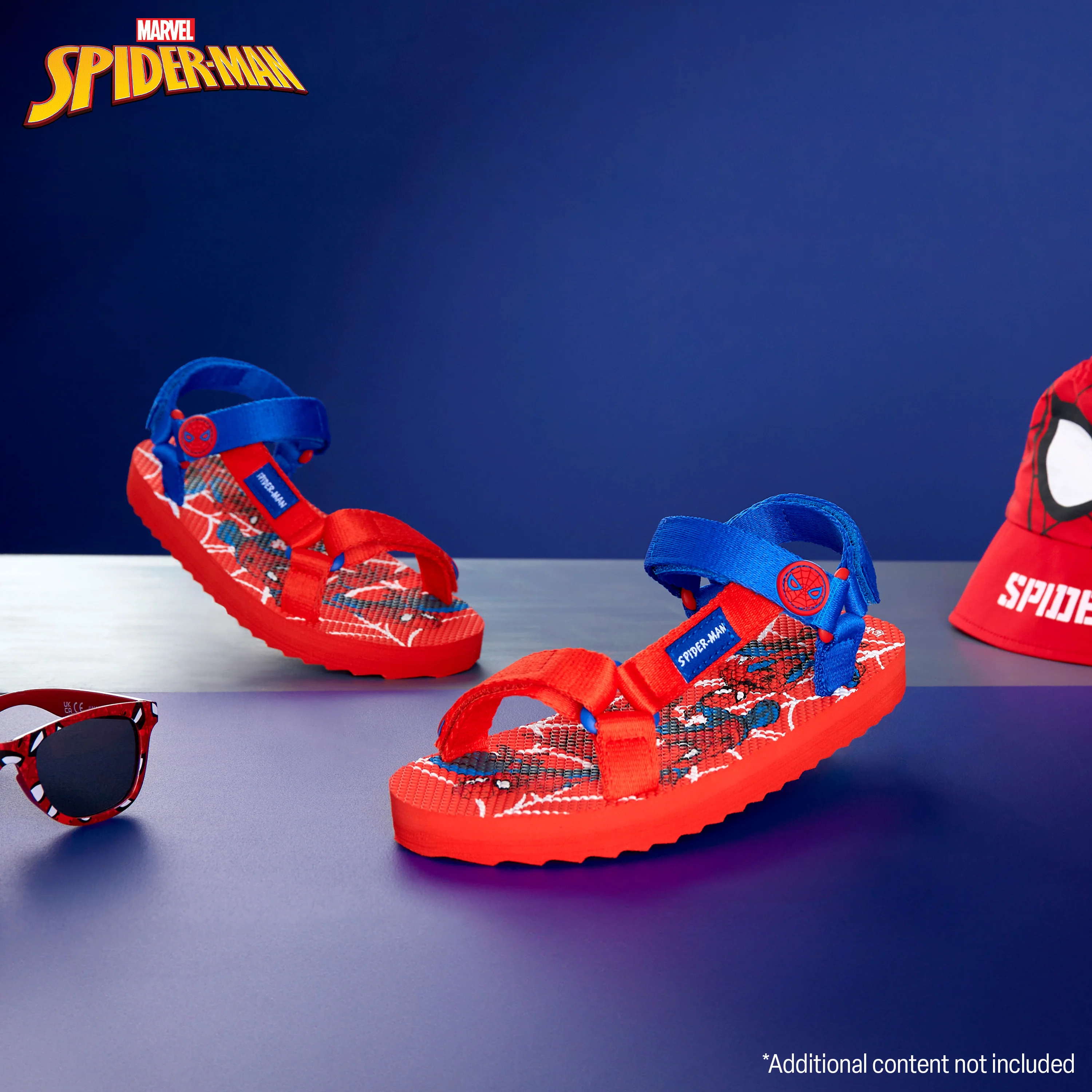 Marvel Boys Sandals, Summer Shoes with Adjustable Straps - Gifts for Boys - Image 2