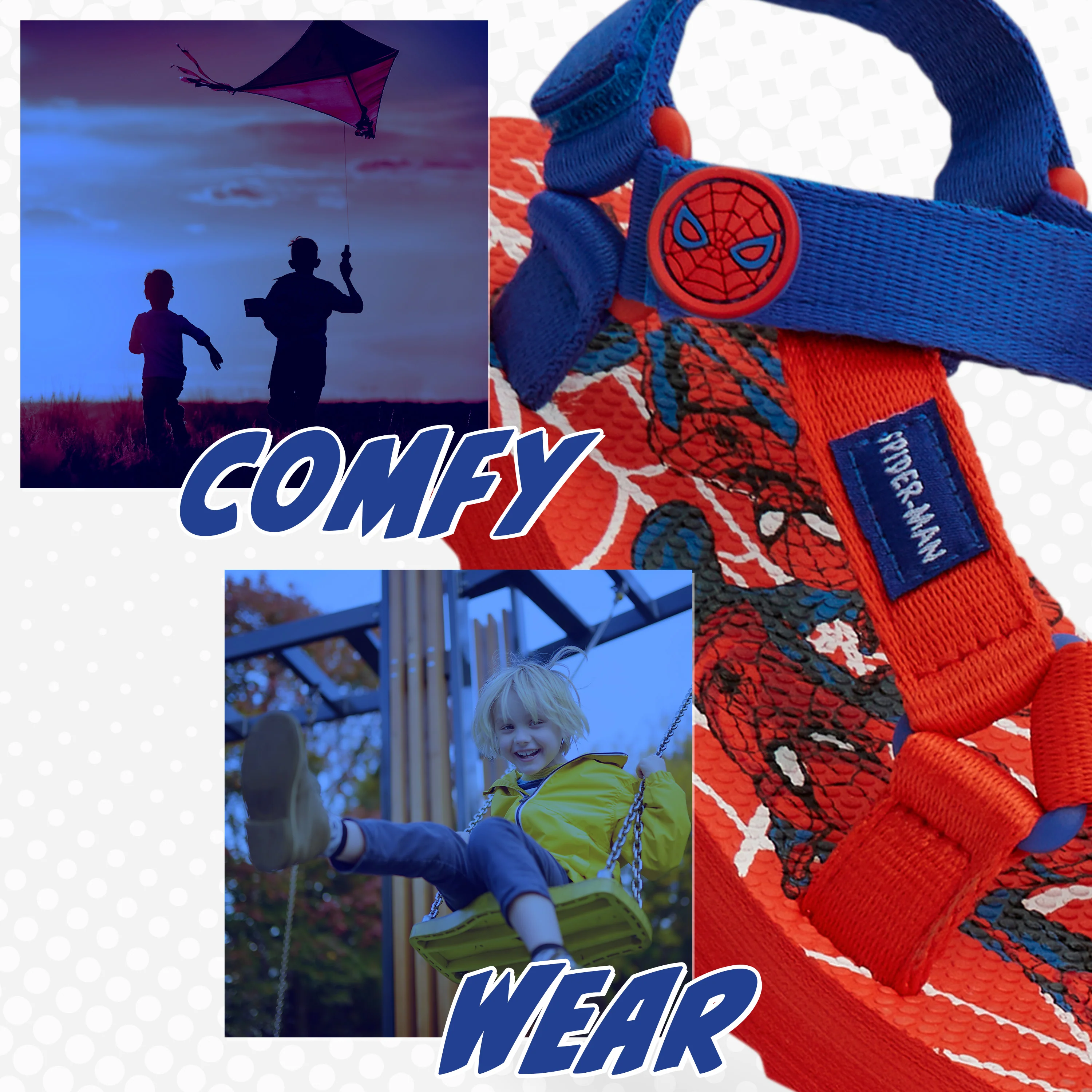 Marvel Boys Sandals, Summer Shoes with Adjustable Straps - Gifts for Boys - Image 5