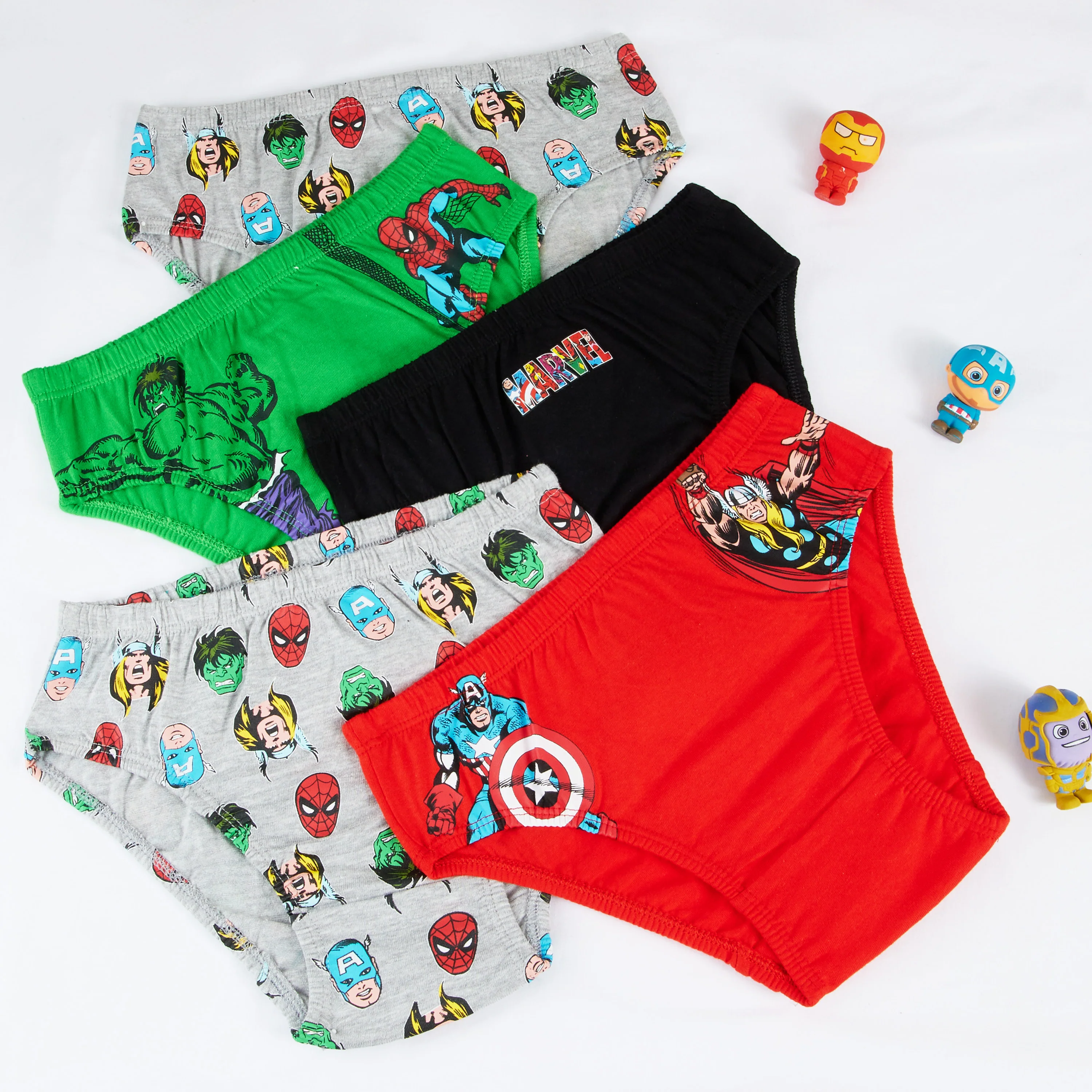 Marvel Boys Underwear 5 Pack - Marvel Superheroes Underwear for Boys - Image 3