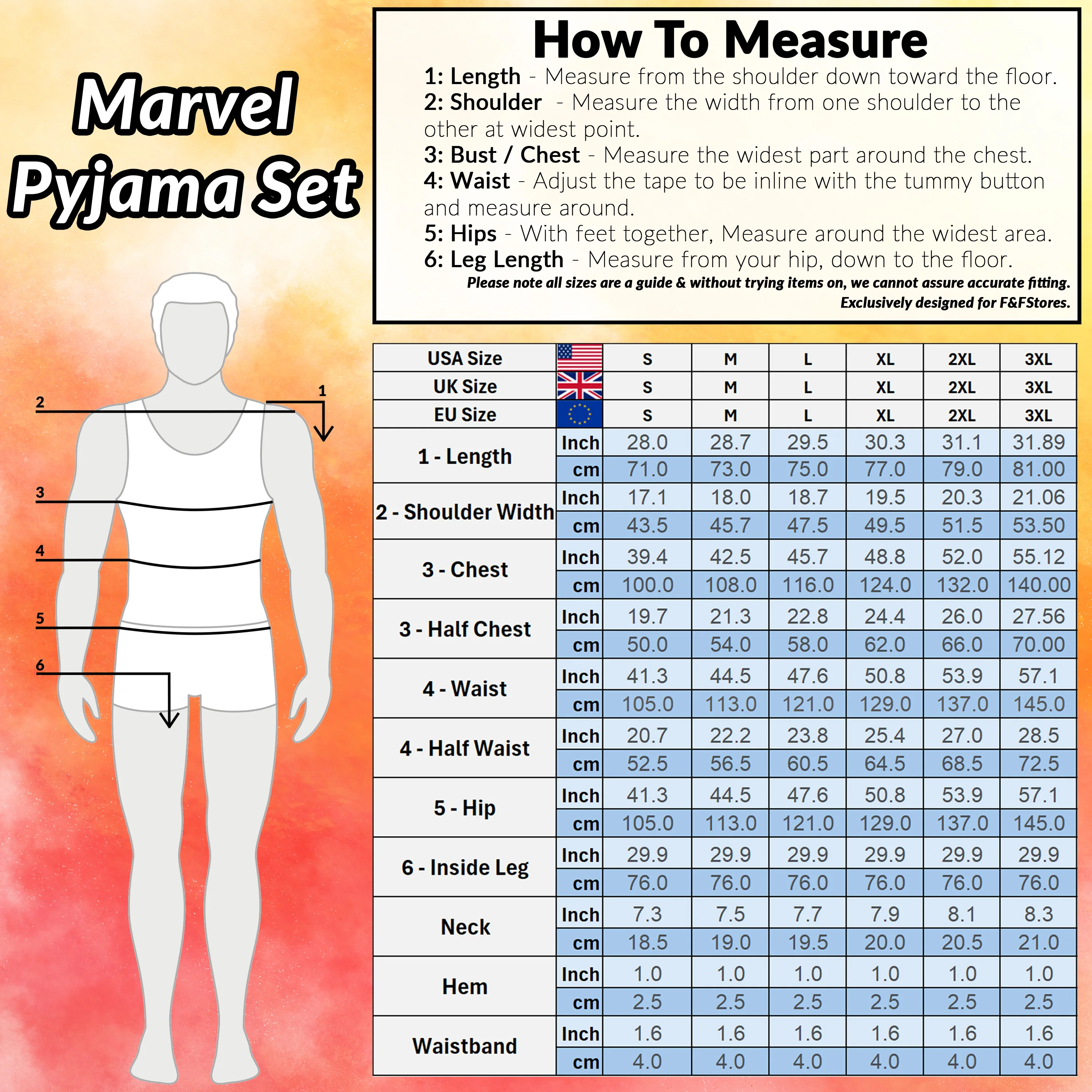 Marvel Deadpool and Wolverine Mens Pyjama Set, Soft Comfortable PJs Loungewear - Gifts for Men - Image 6