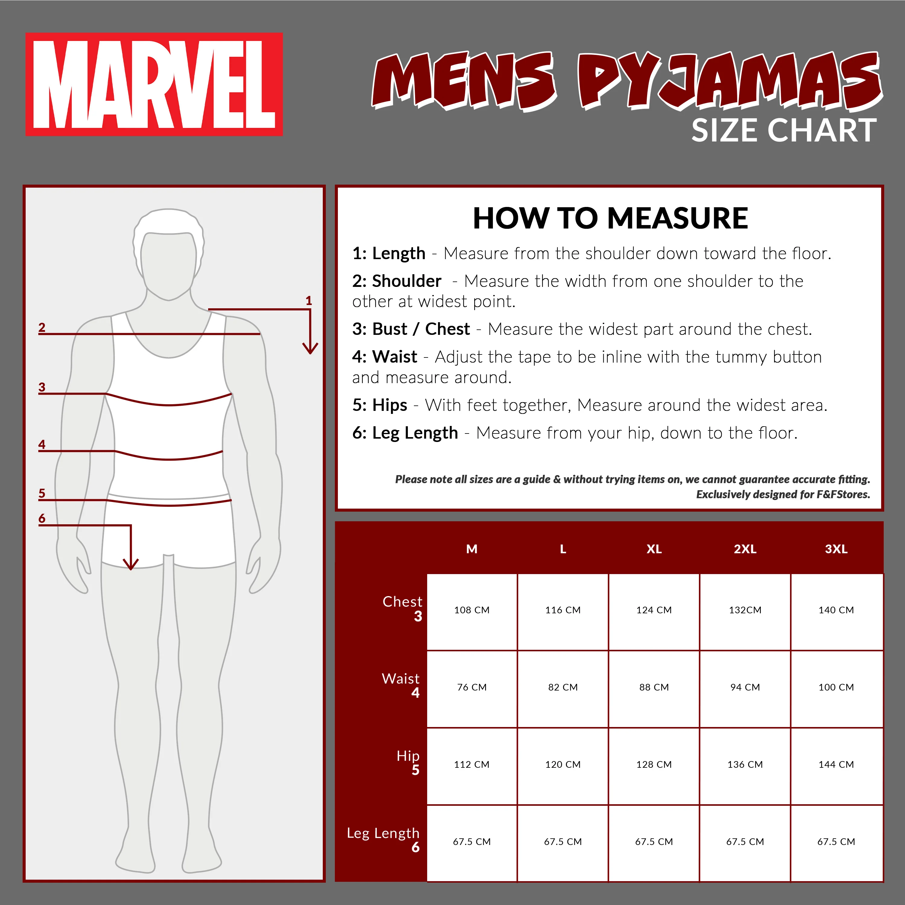 Marvel Deadpool Mens Pyjama Set, Soft Comfortable PJs Loungewear - Gifts for Men - Image 6