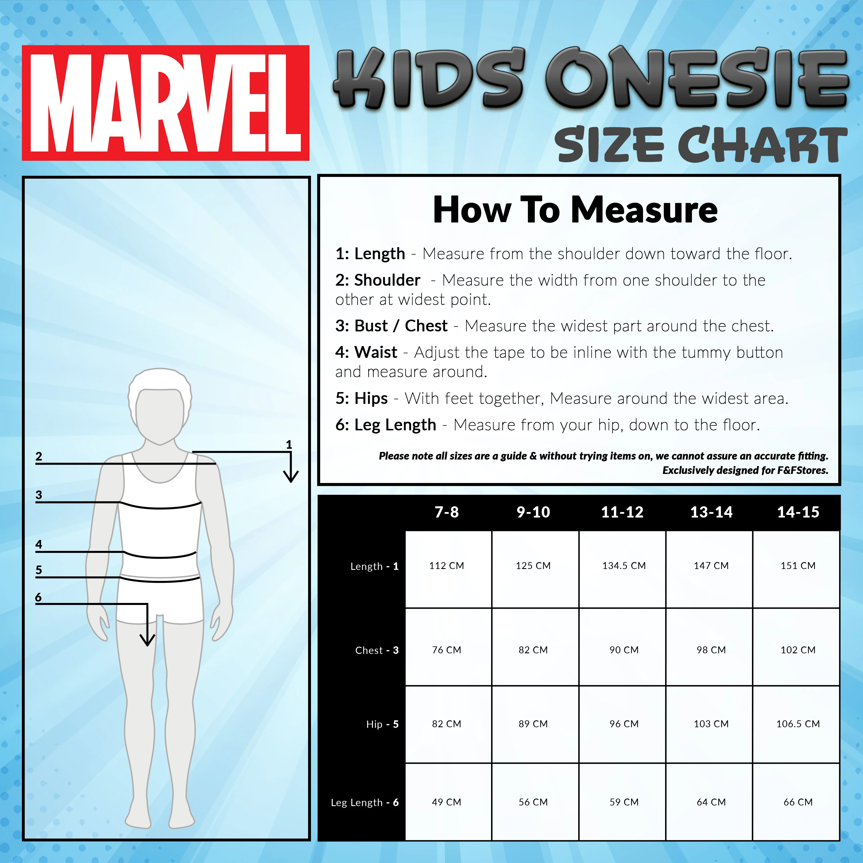 Marvel Fleece Onesie for Boys - Hooded Onesie for Kids - Image 6