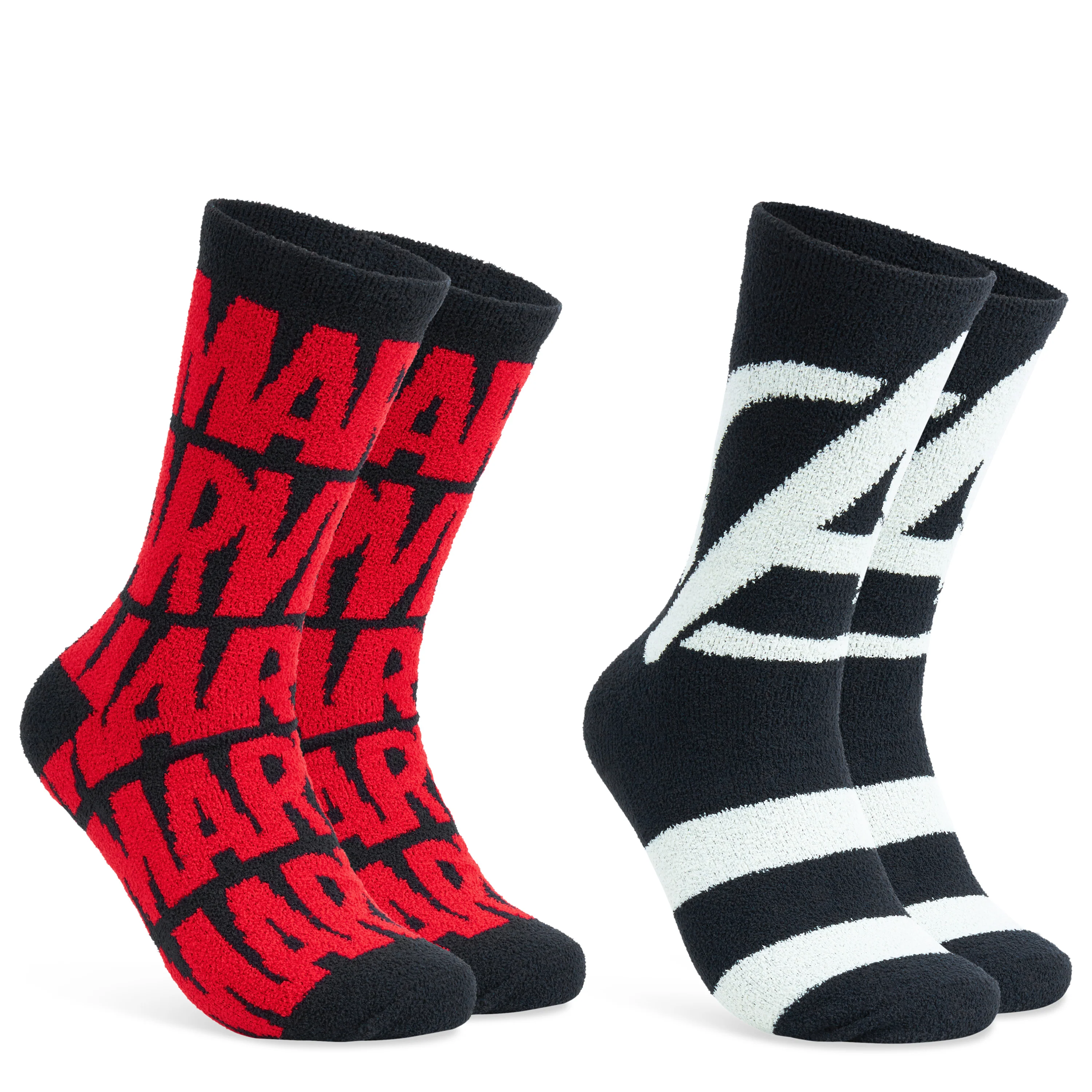 Marvel Fluffy Socks for Men, Multipack Avengers Mens Slipper Socks