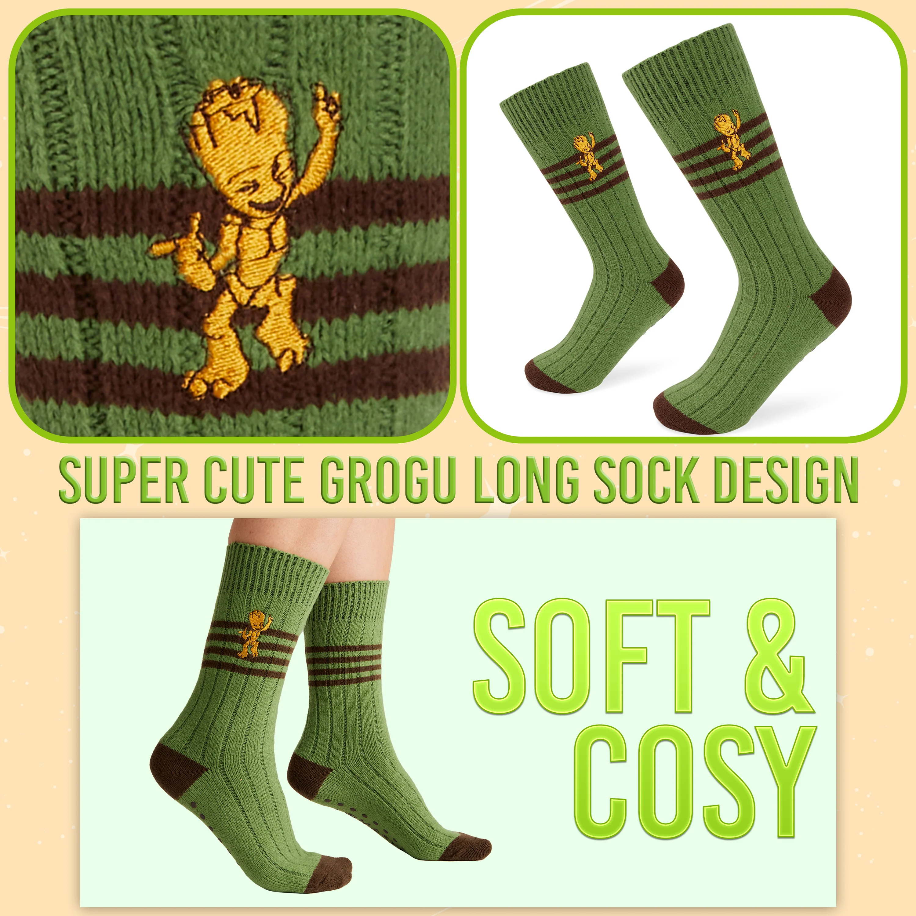 Marvel Guardians of the Galaxy Bed Socks for Women - Image 4