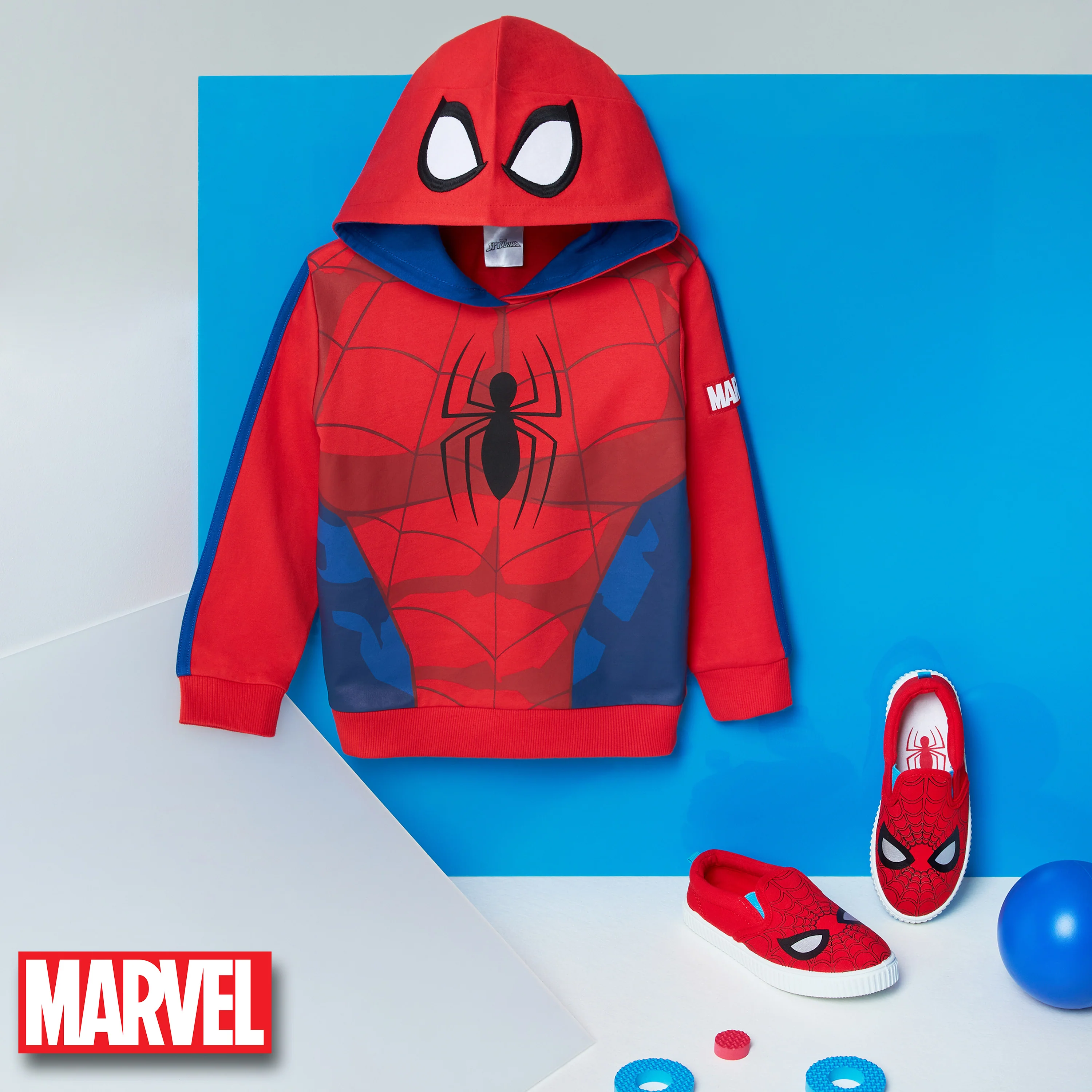 Marvel Hoodies for Boys - Spider-Man Hoodie for Boys - Image 3