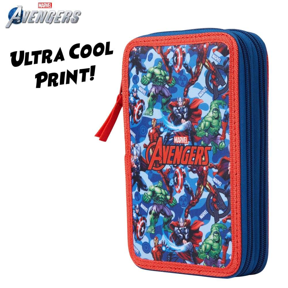 Marvel Large Filled Pencil Cases with Avengers Stationary Supplies for Boys - Image 7