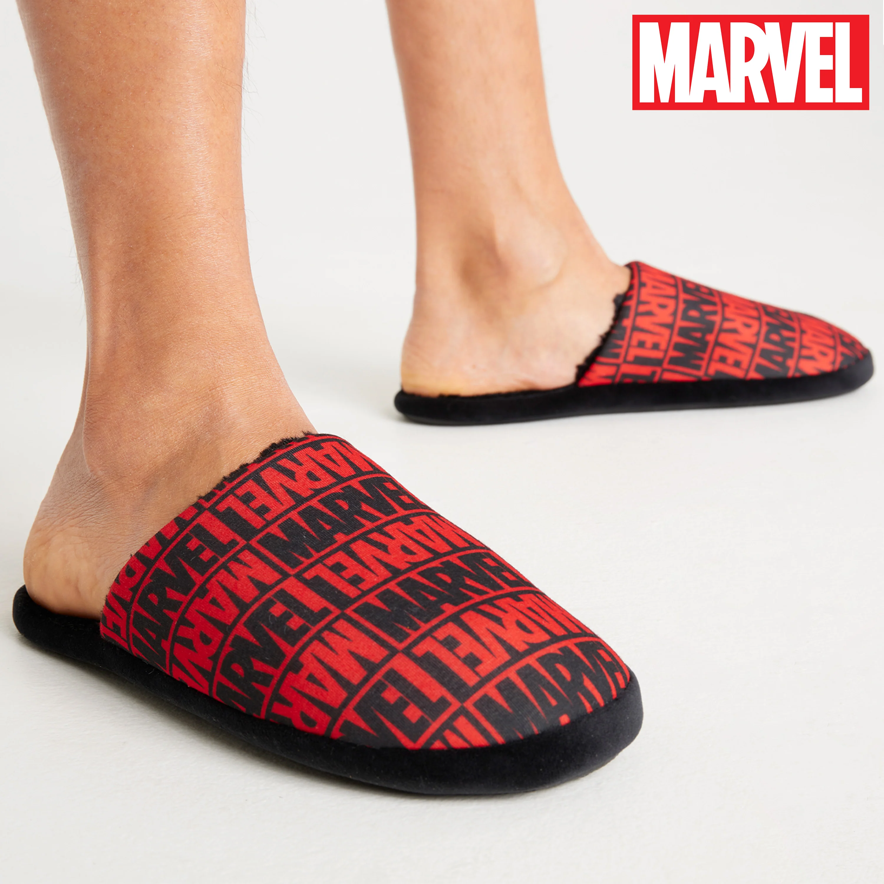 Marvel Men's Slippers - Warm Cosy Indoor Non Slip Shoes - Image 3