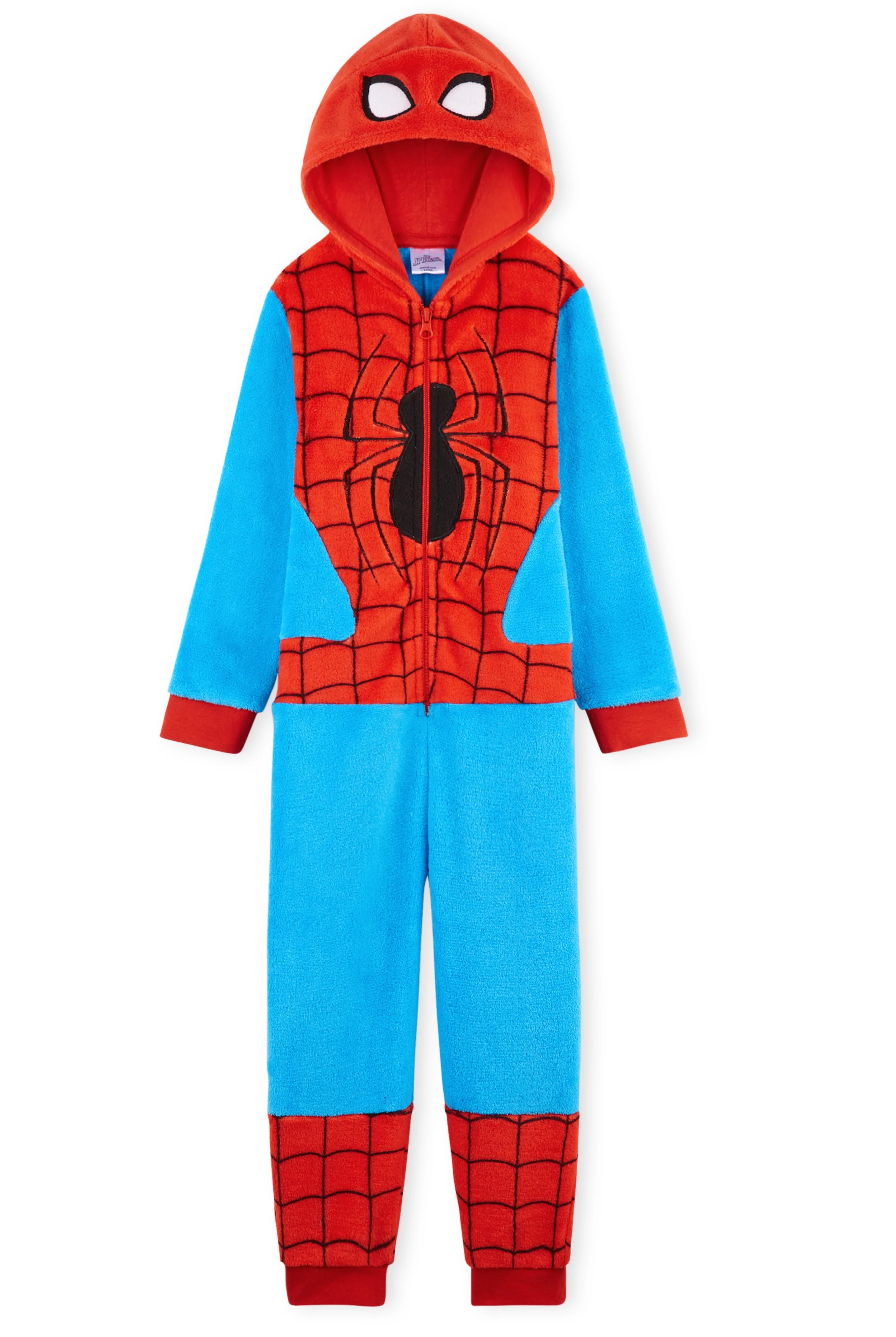 Marvel Onesies for Boys, Spiderman Onesie, Fleece Boys Pyjamas