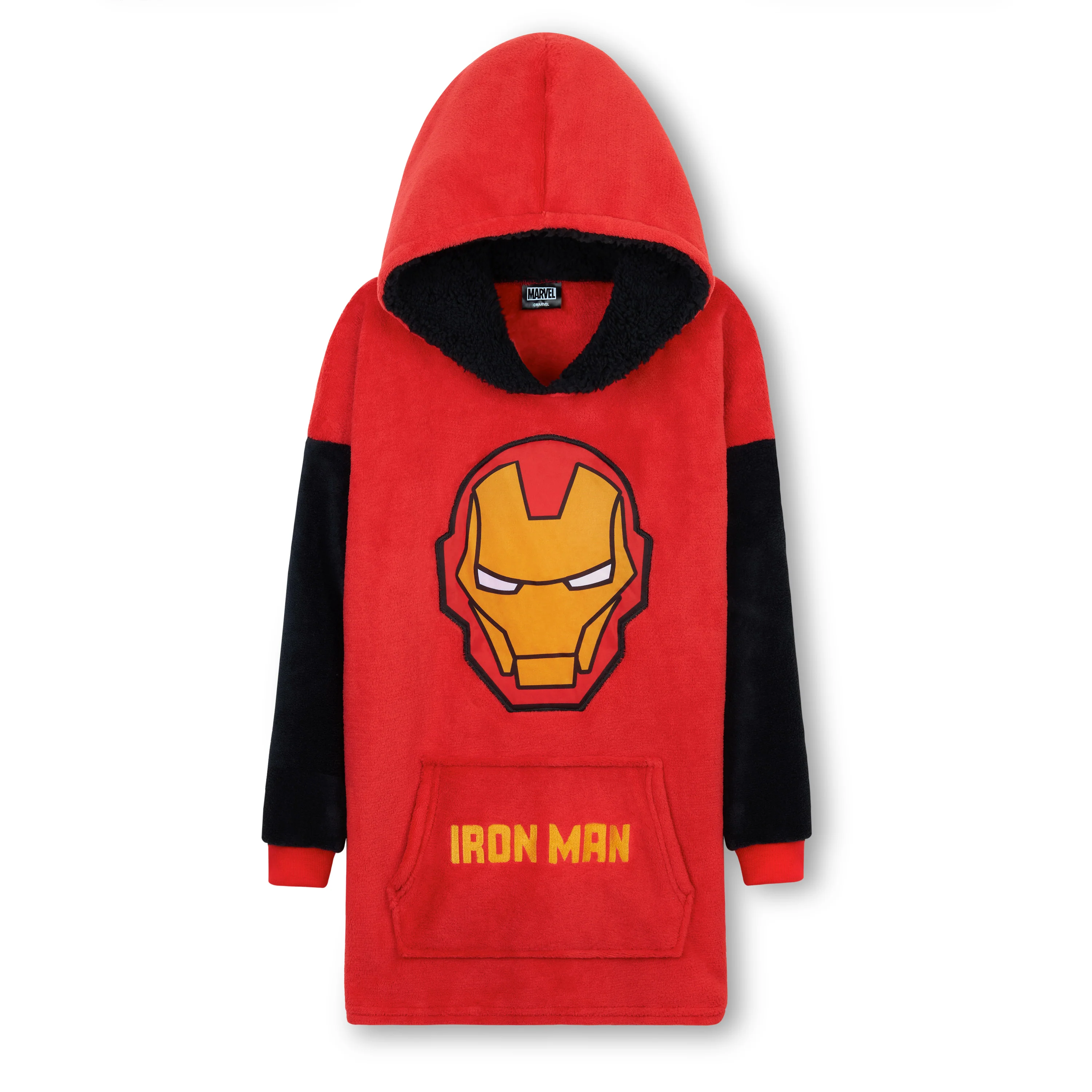 Marvel Oversized Blanket Hoodie Kids - Iron Man