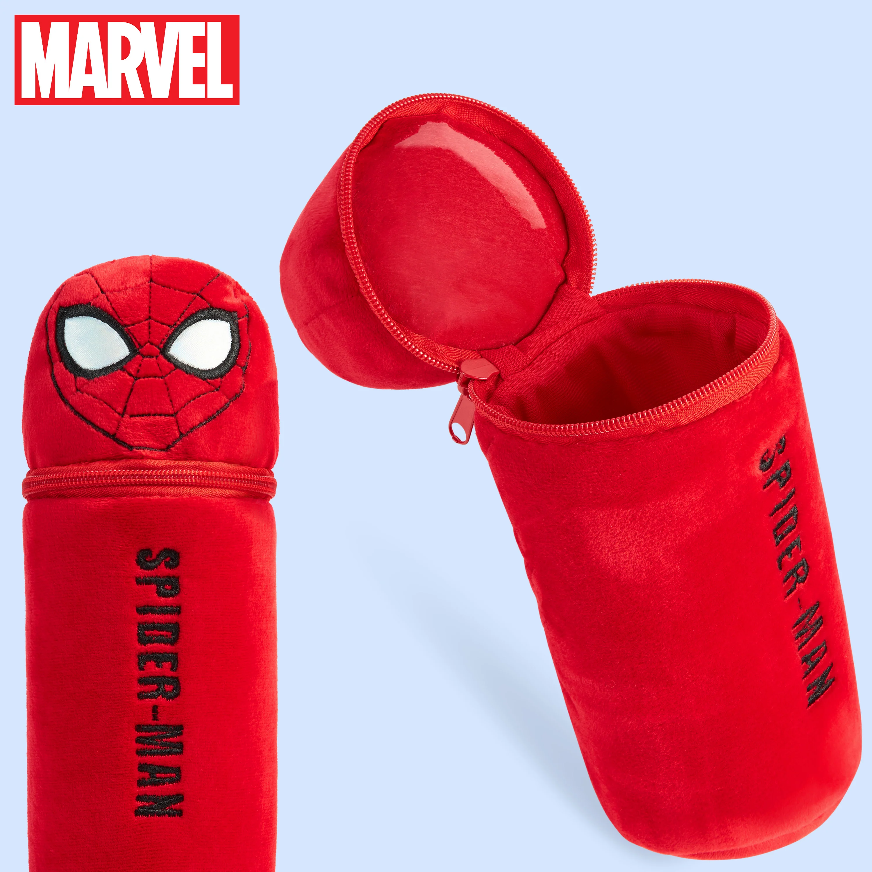 Marvel Pencil Case with 48 Colouring Pencils Included - Red Spiderman - Image 3