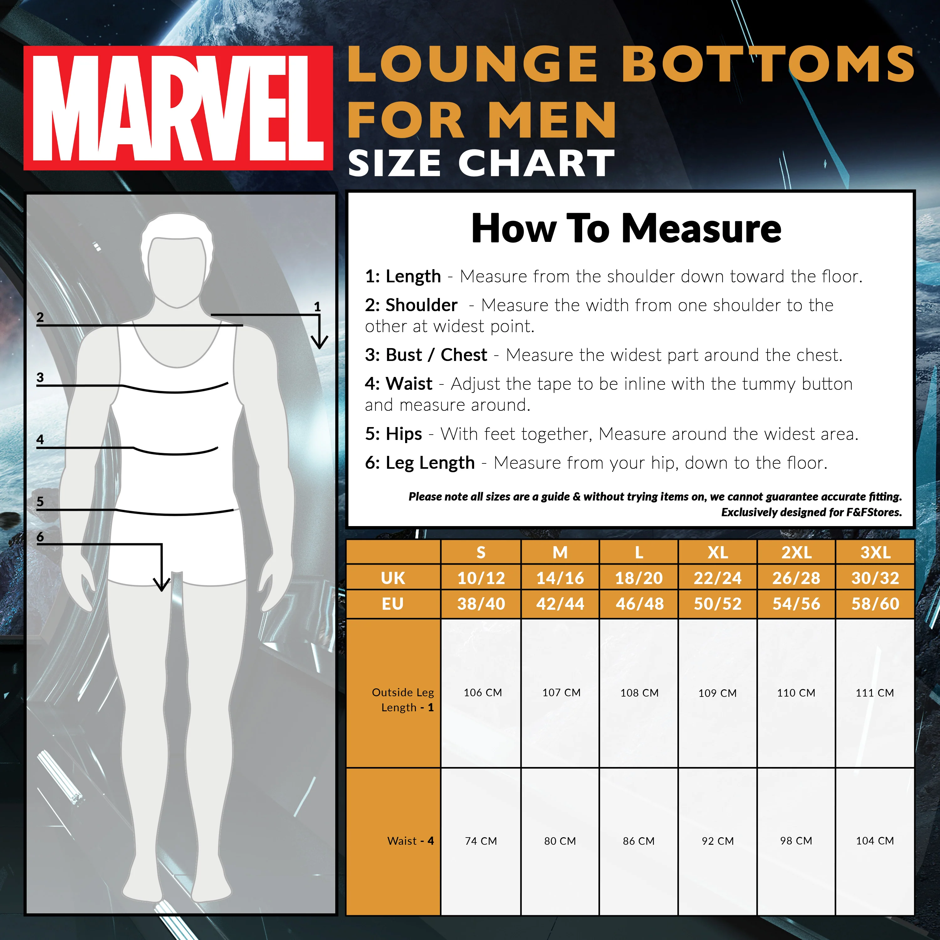 Marvel Avengers Men Teenagers Pyjama Bottoms, Comfy Nightwear Sleepwear Lounge Pants, Gifts for Him - Image 6