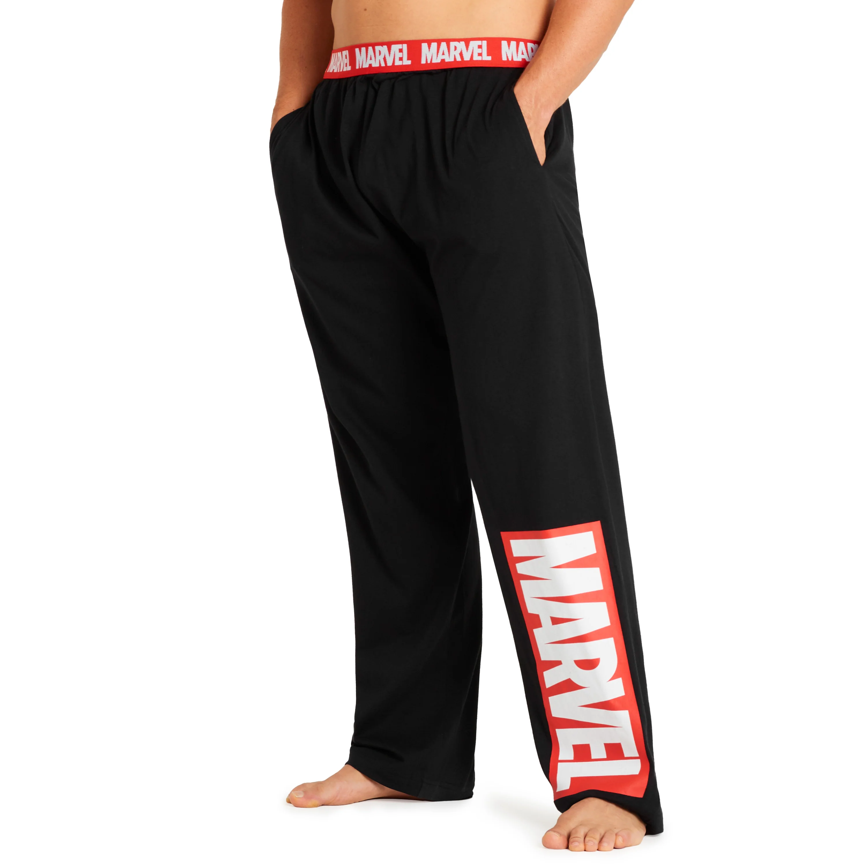 Marvel Avengers Men Teenagers Pyjama Bottoms, Comfy Nightwear Sleepwear Lounge Pants, Gifts for Him