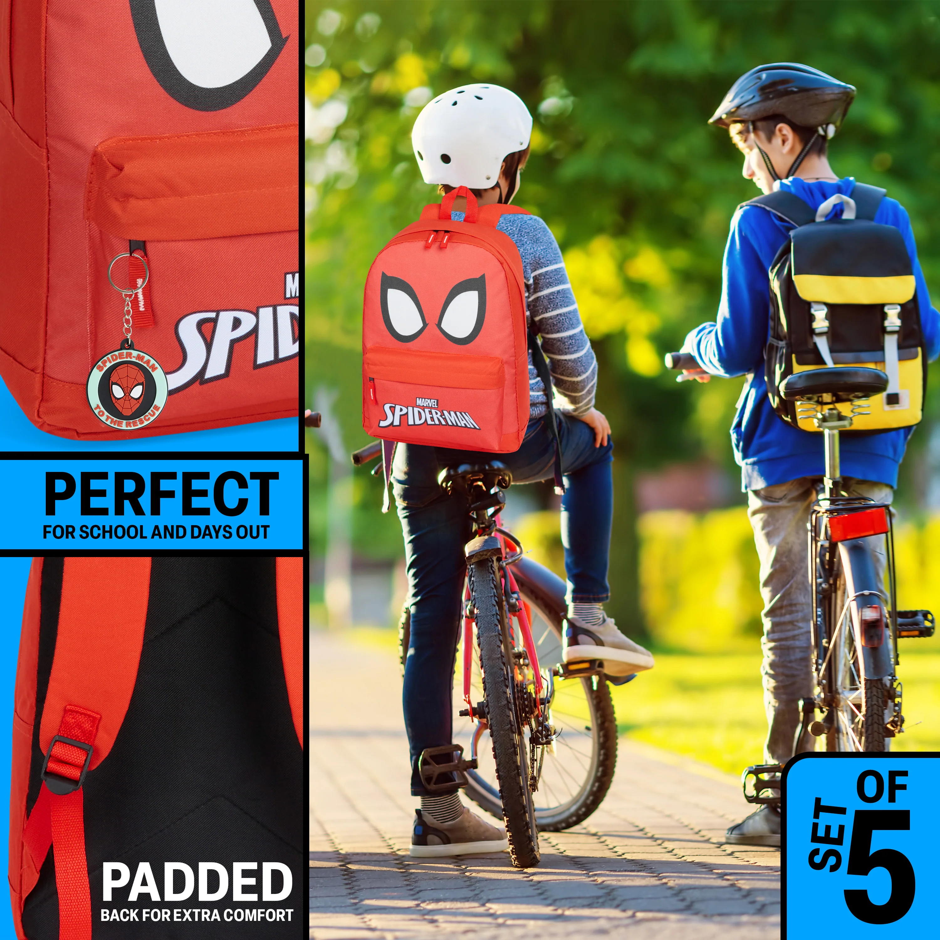 Marvel School Bag Set, 5 Piece Set - Image 6