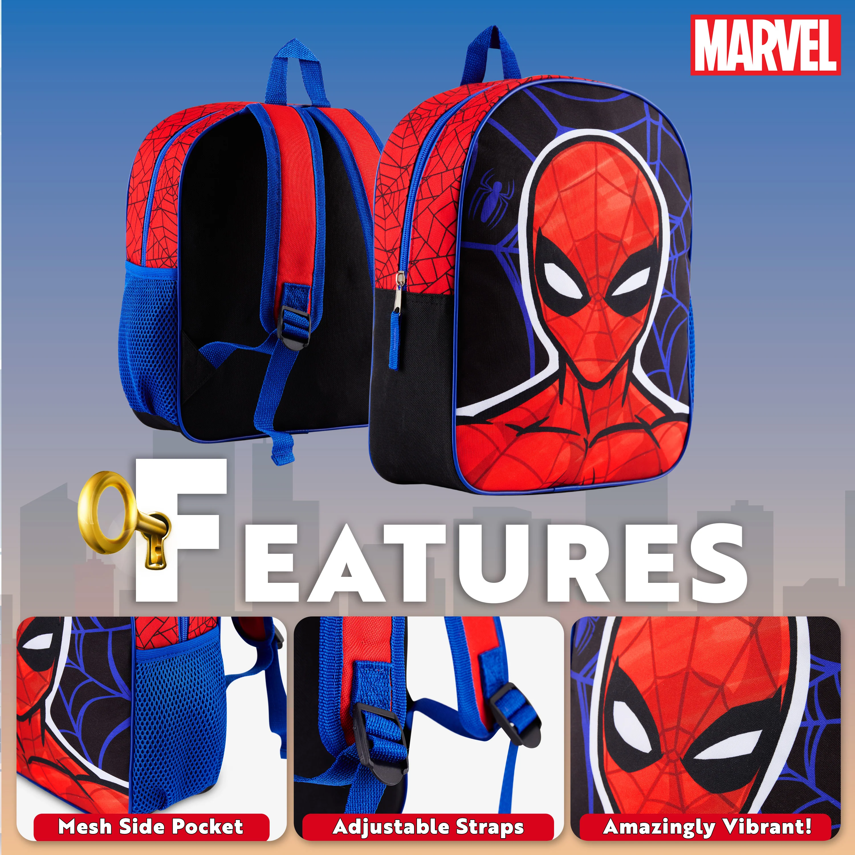 Marvel Spiderman Backpack for Boys - Image 3