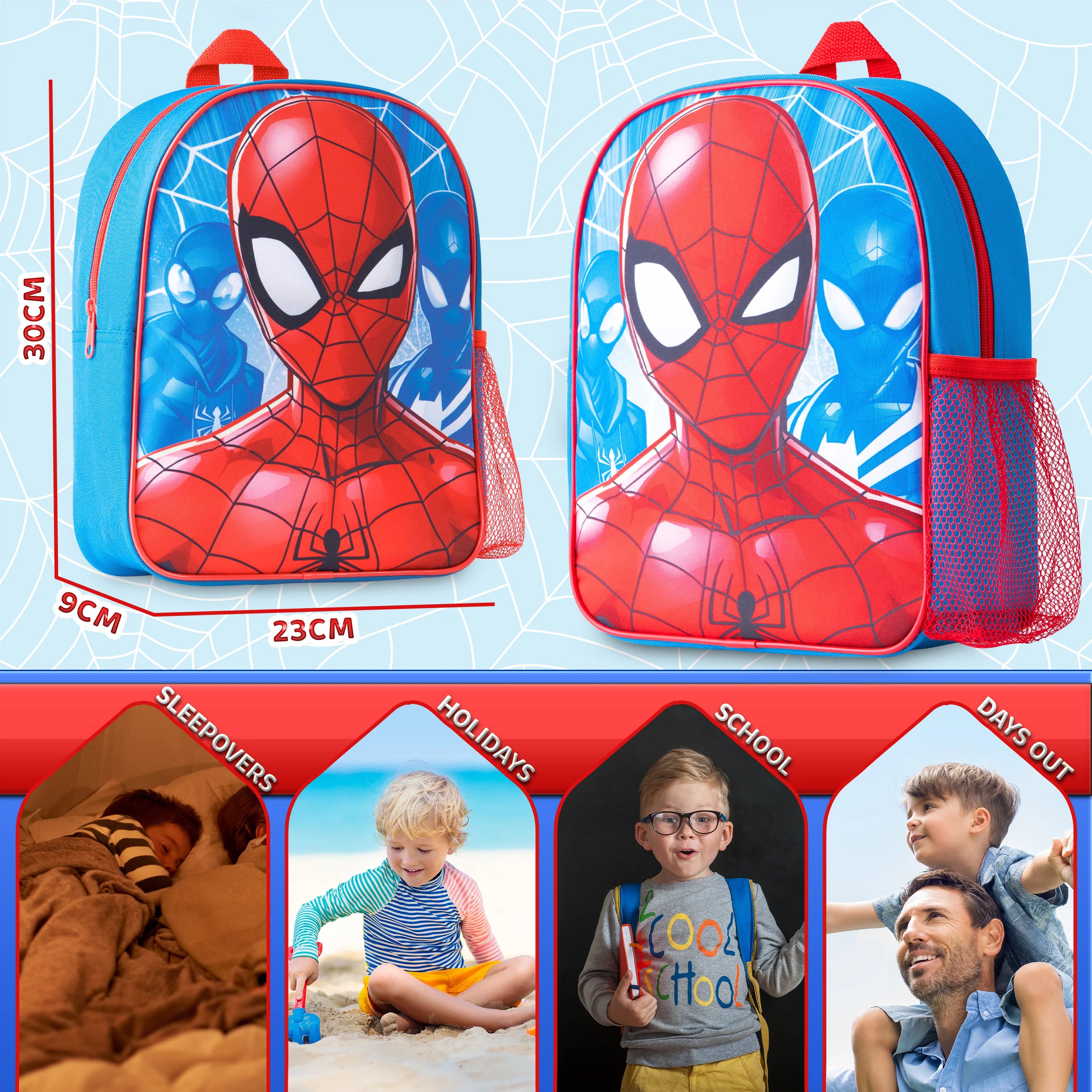 Marvel Spiderman Backpack - Kids Backpacks for School - Image 5