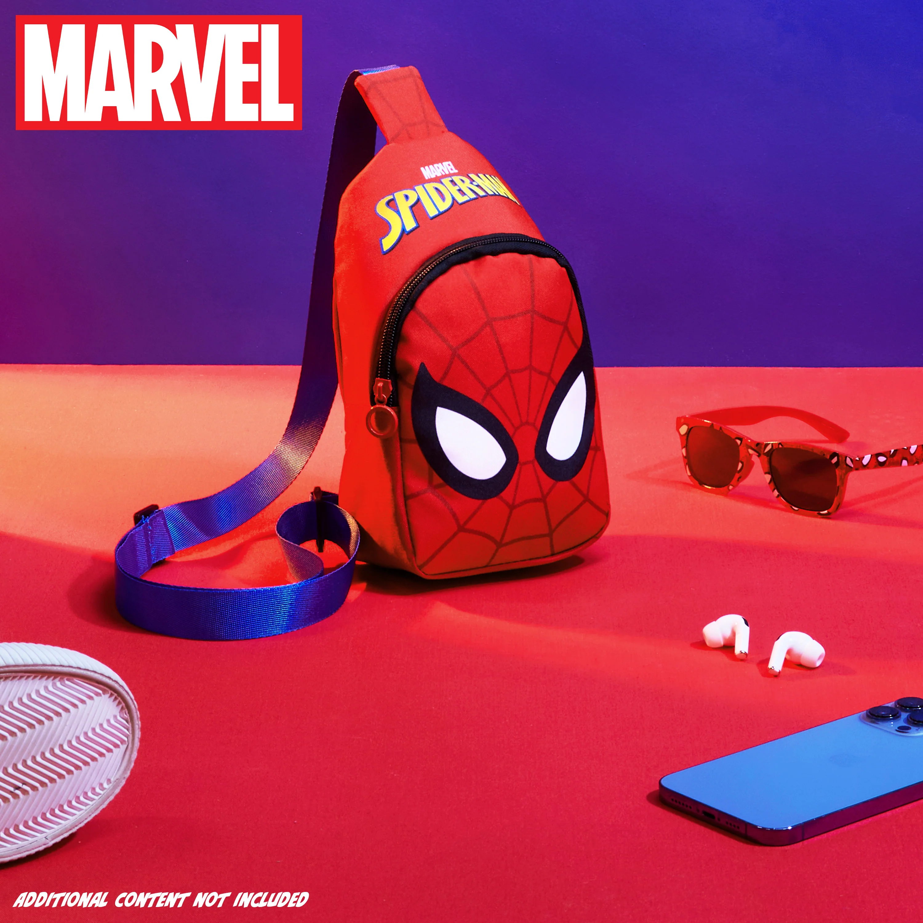 Marvel Spiderman Boys Crossbody Bag with Adjustable Strap - Image 2