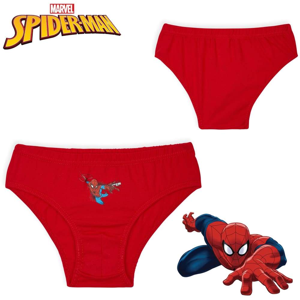 Marvel Spiderman Boys Pants 5 Pack Cotton Briefs Underwear For Boys And Toddlers - Image 3