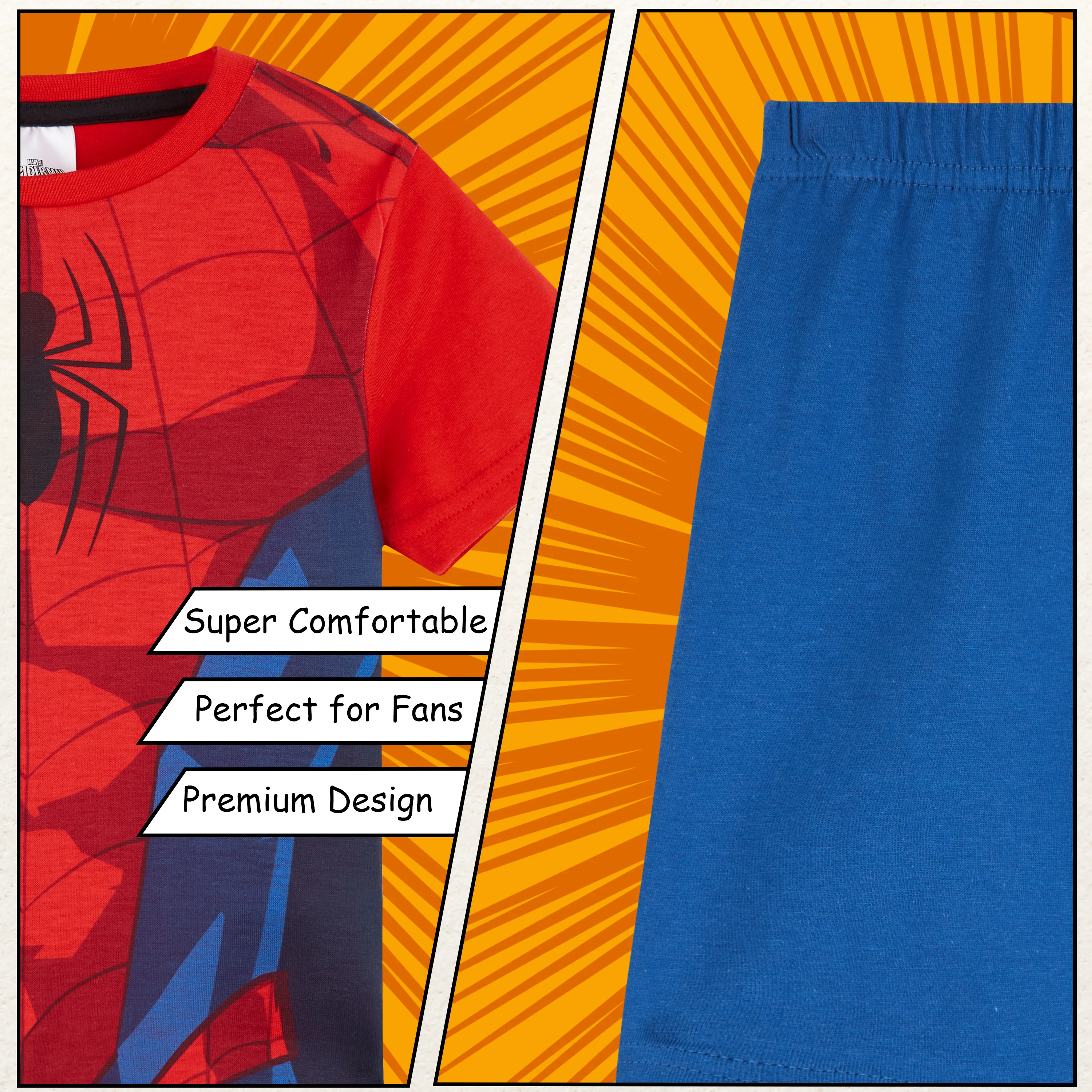 Marvel Spiderman Boys Pyjamas - Image 3