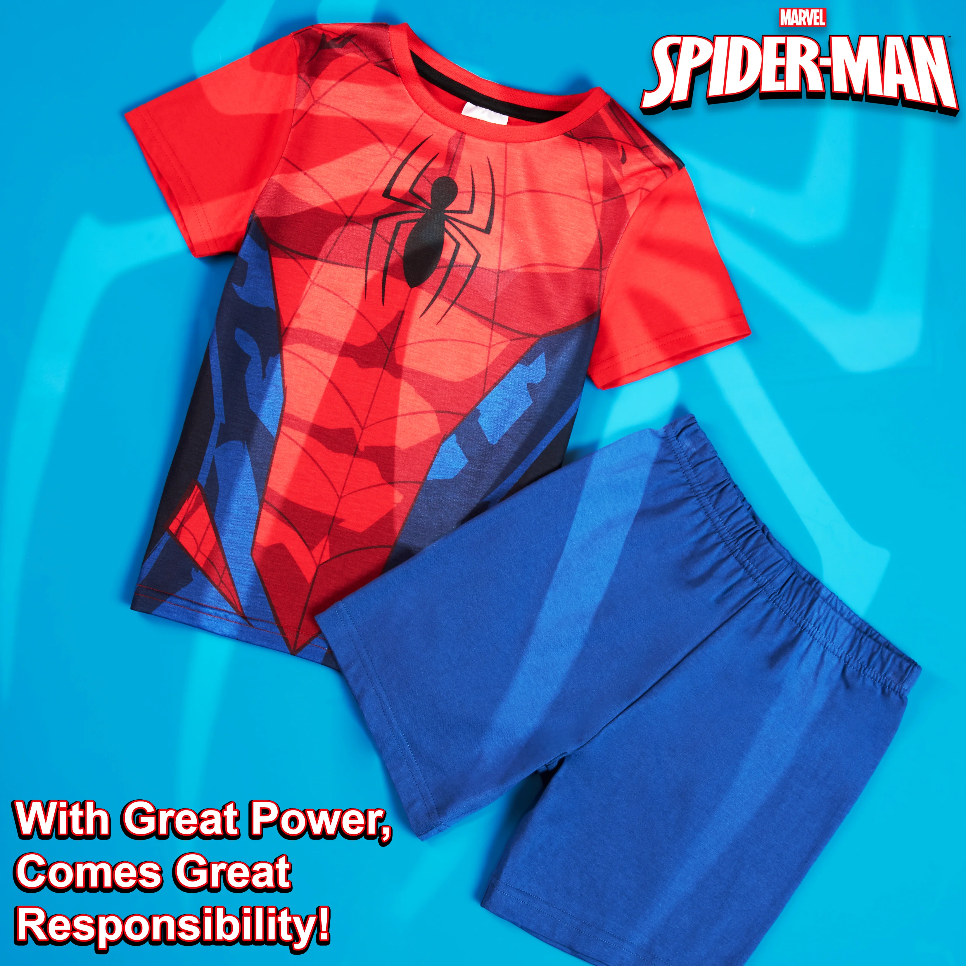Marvel Spiderman Boys Pyjamas - Image 5