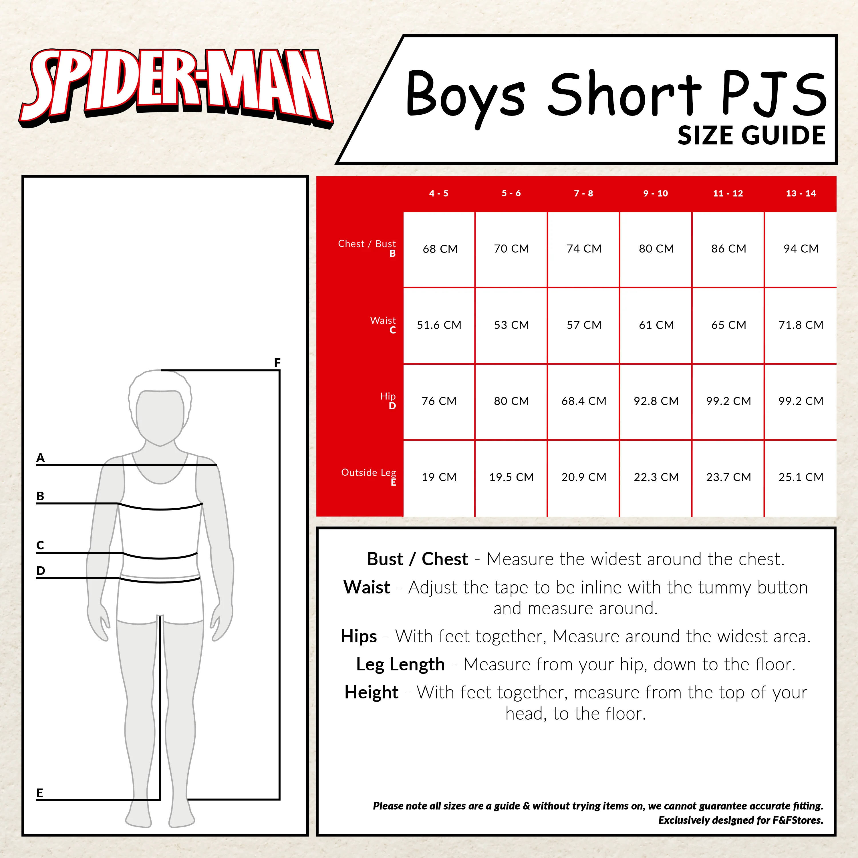 Marvel Spiderman Boys Pyjamas - Image 7