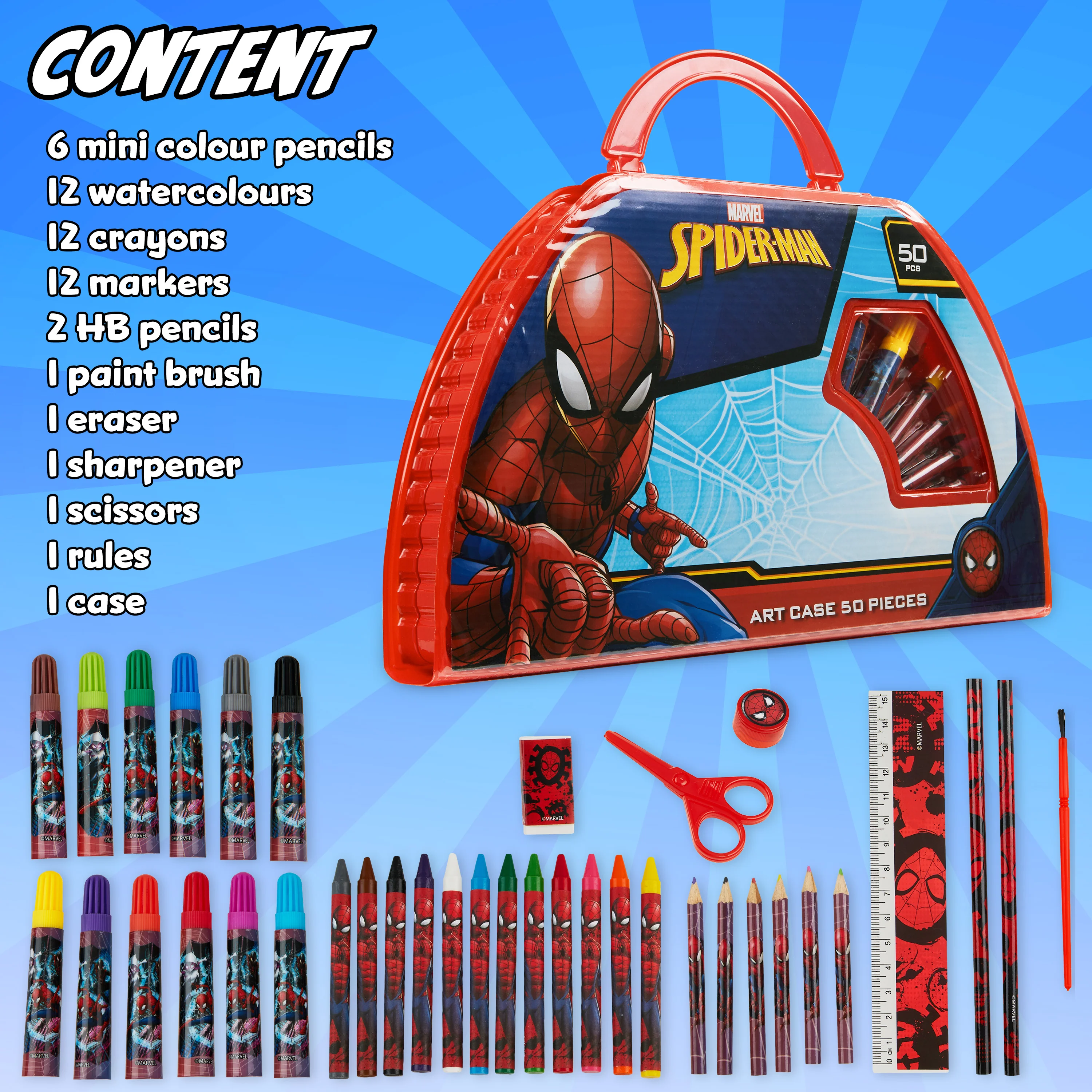 Marvel Spiderman Halfmoon Artcase - Image 6