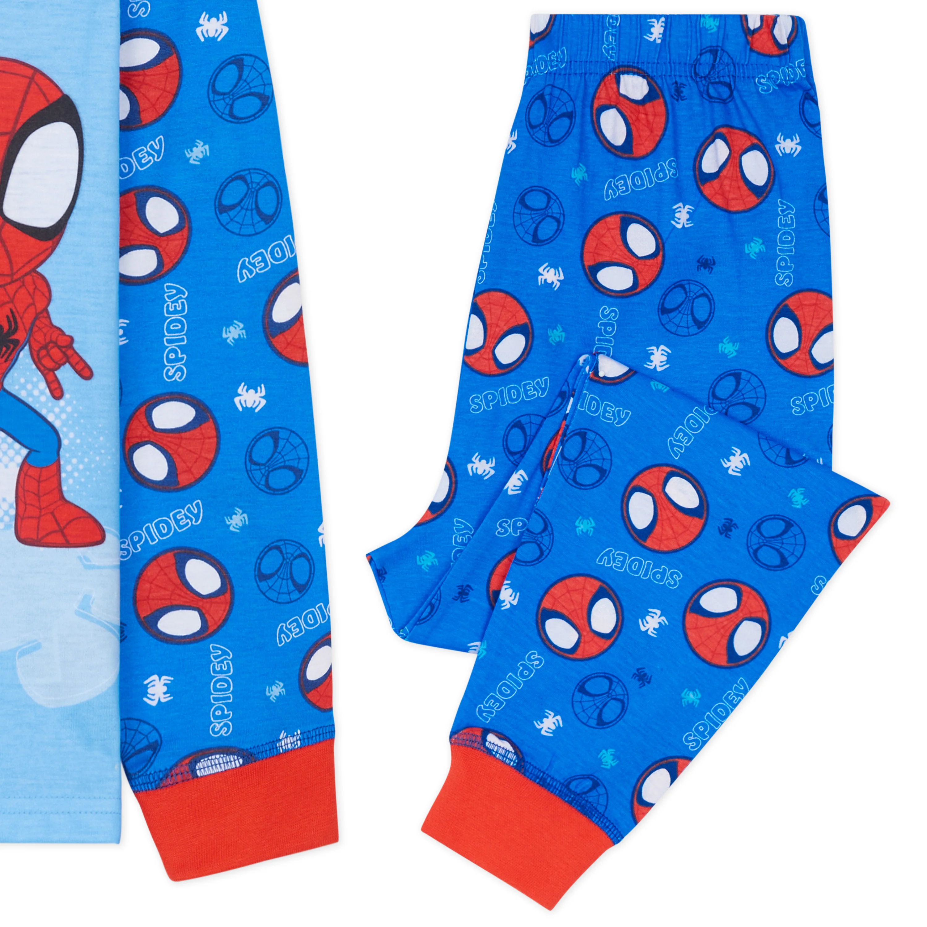 Marvel Spiderman Boys Pyjamas Set, Comfy Breathable Nightwear - Gifts for Boys - Image 2