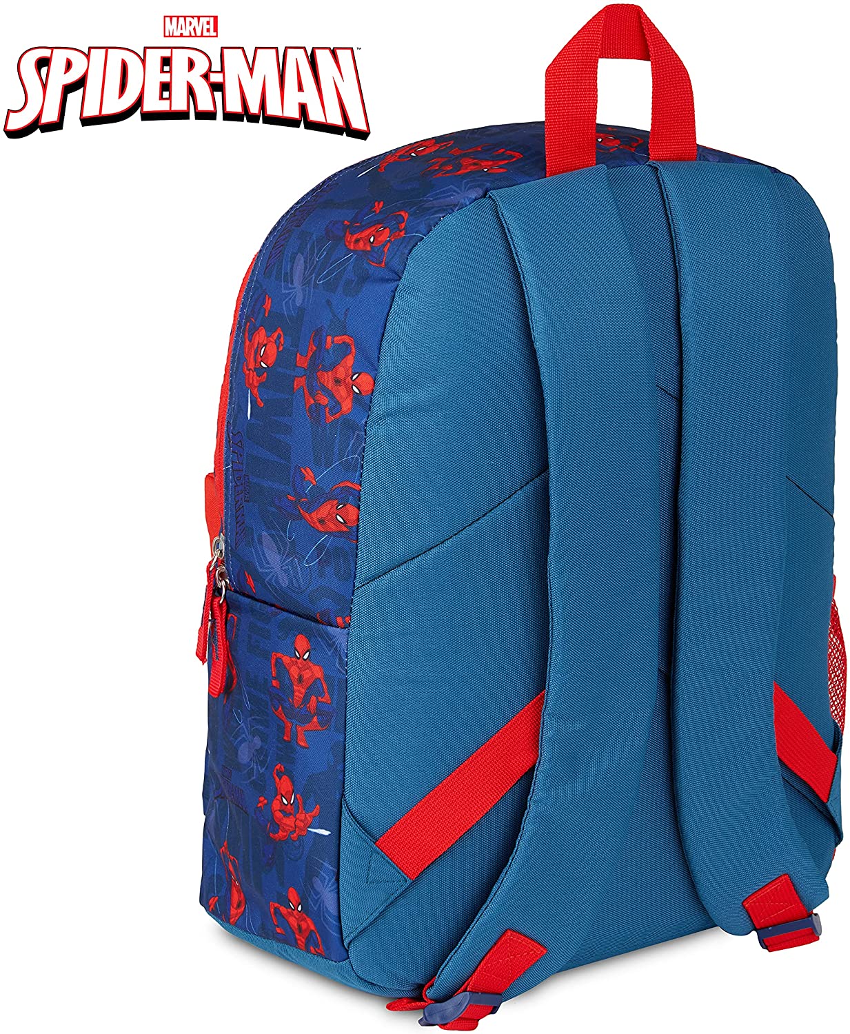 Marvel Spiderman School Bag, Large Capacity Kids Backpack for Travel, Sports - Image 7