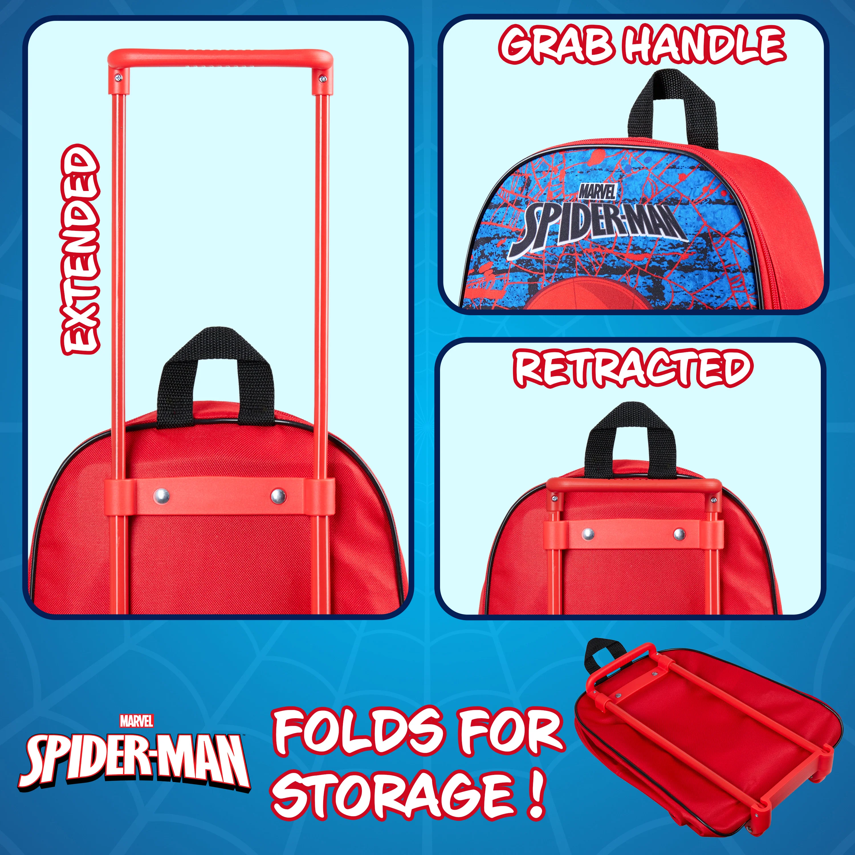 Marvel Suitcase - Foldable Trolley Bag - Image 3
