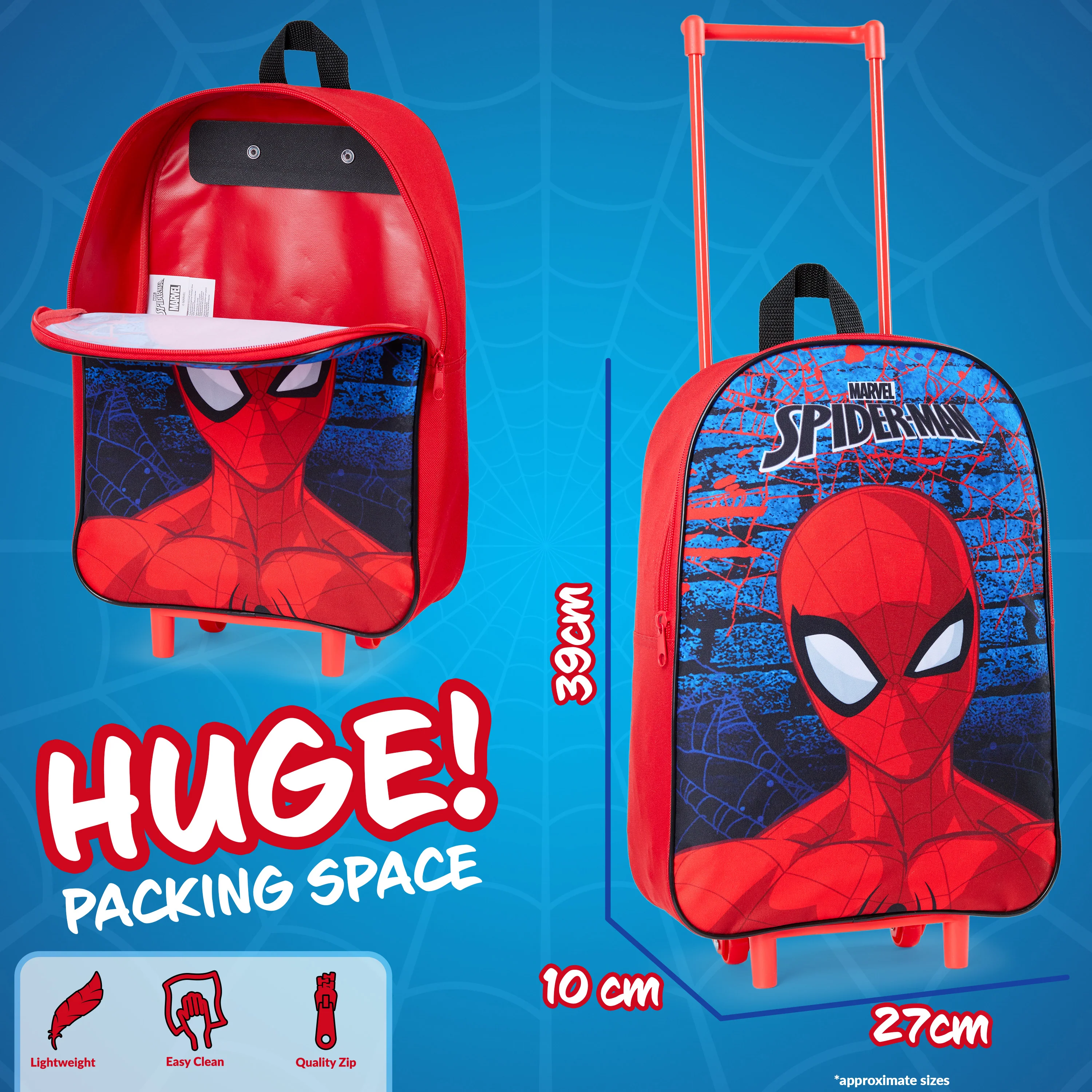 Marvel Suitcase - Foldable Trolley Bag - Image 4