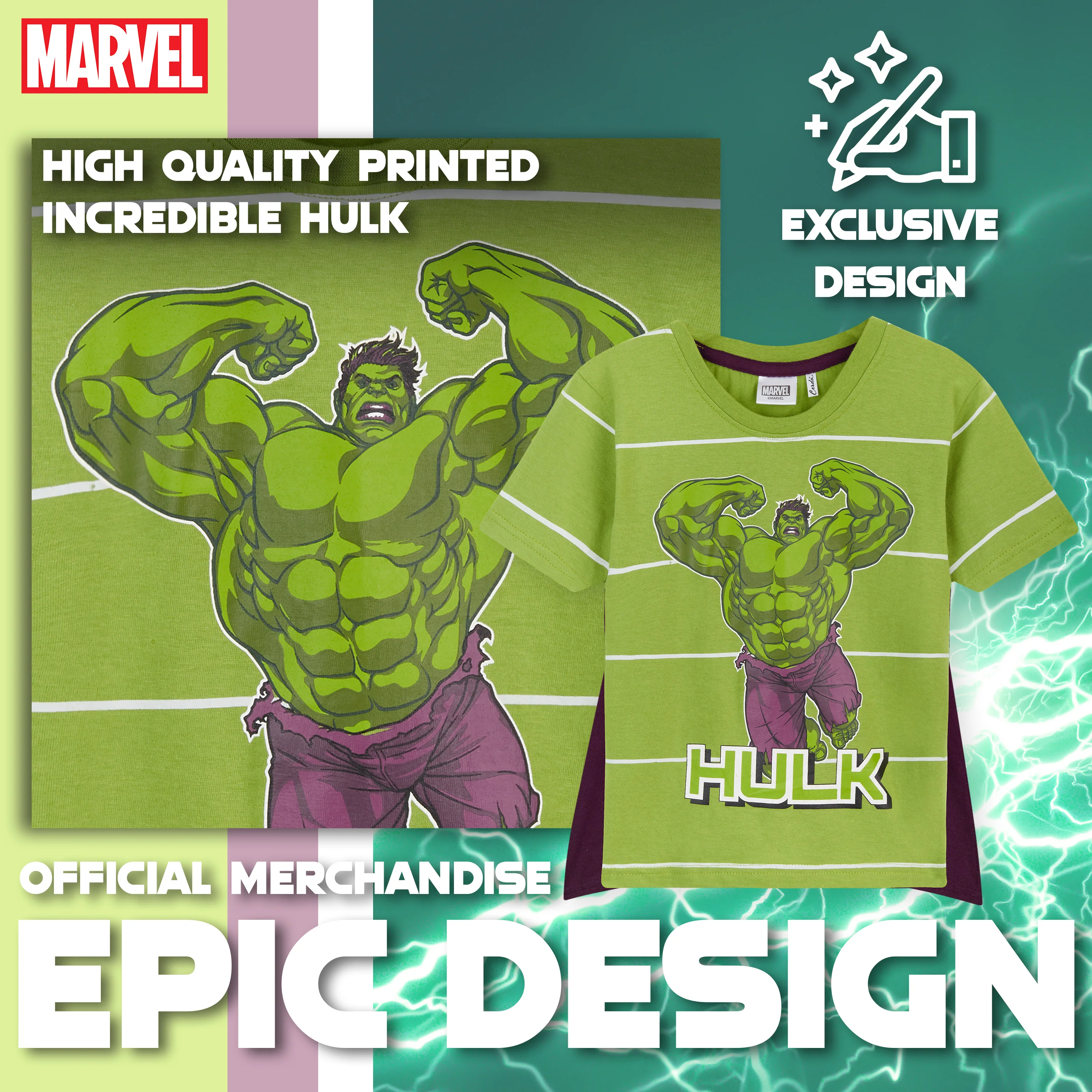 Marvel T Shirts with Cape for Boys - Image 3