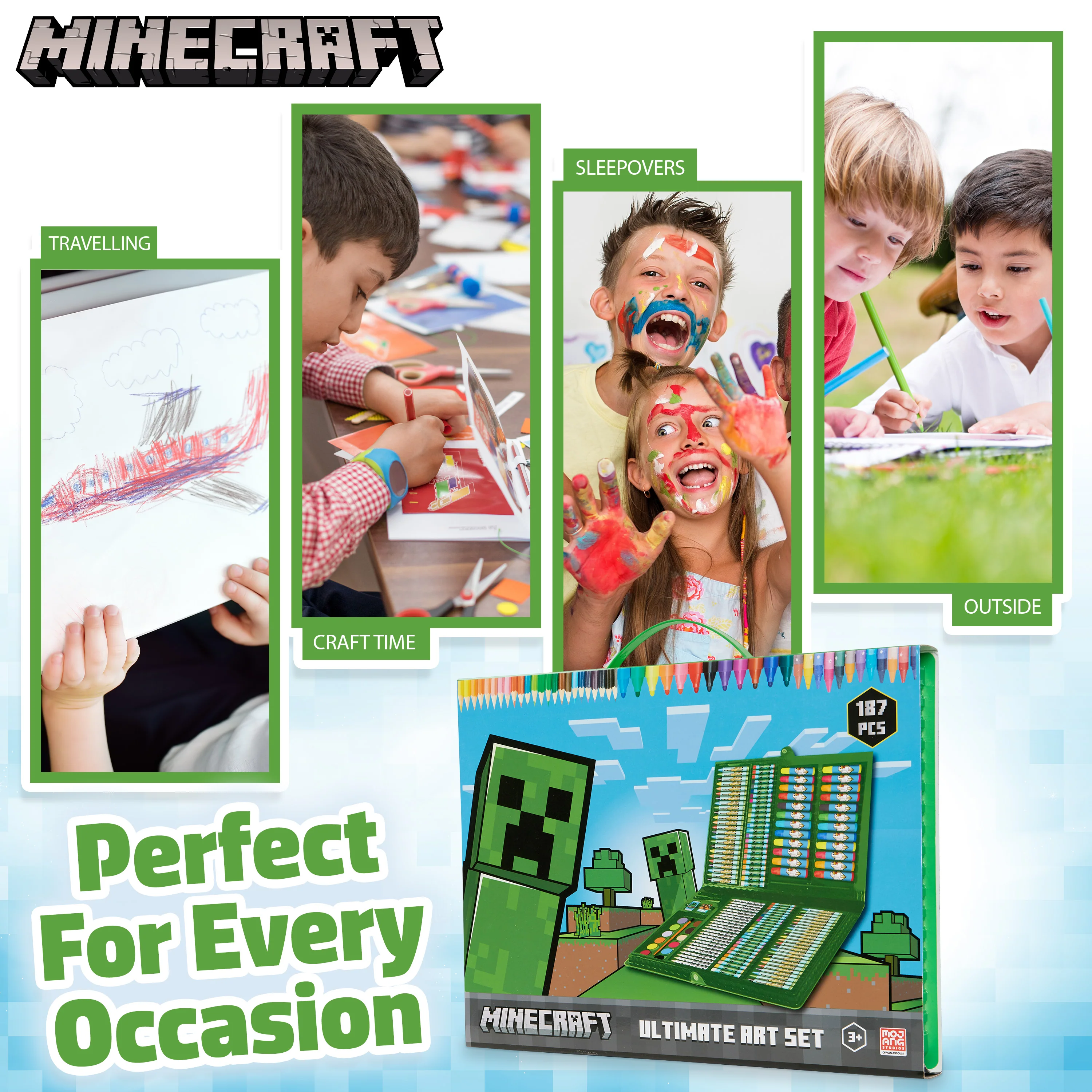 Minecraft Art Supplies for Kids Art Set for Kids - Image 5