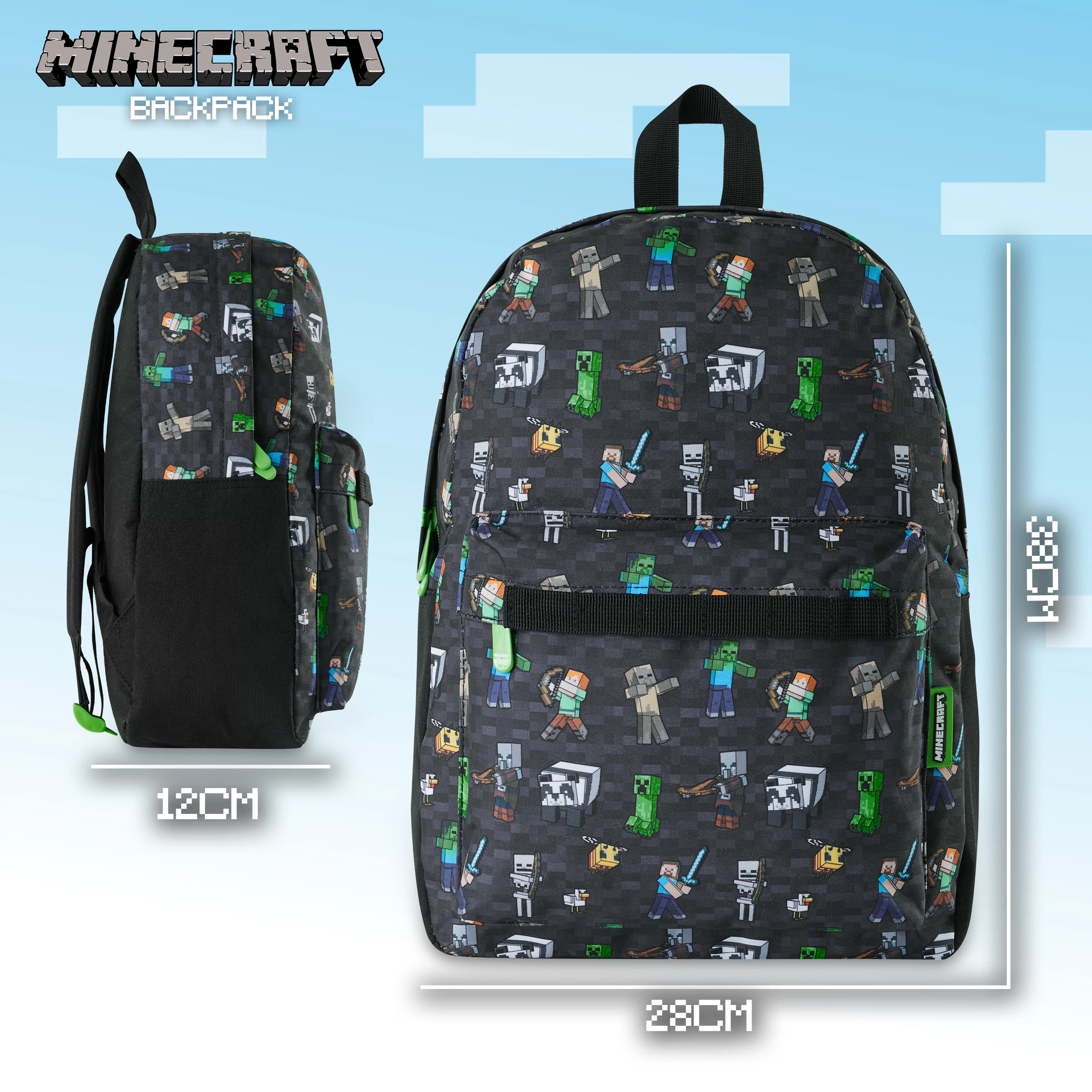 Minecraft Backpack, Kids Backpack, Boys School Bag, Minecraft Gifts - Image 7