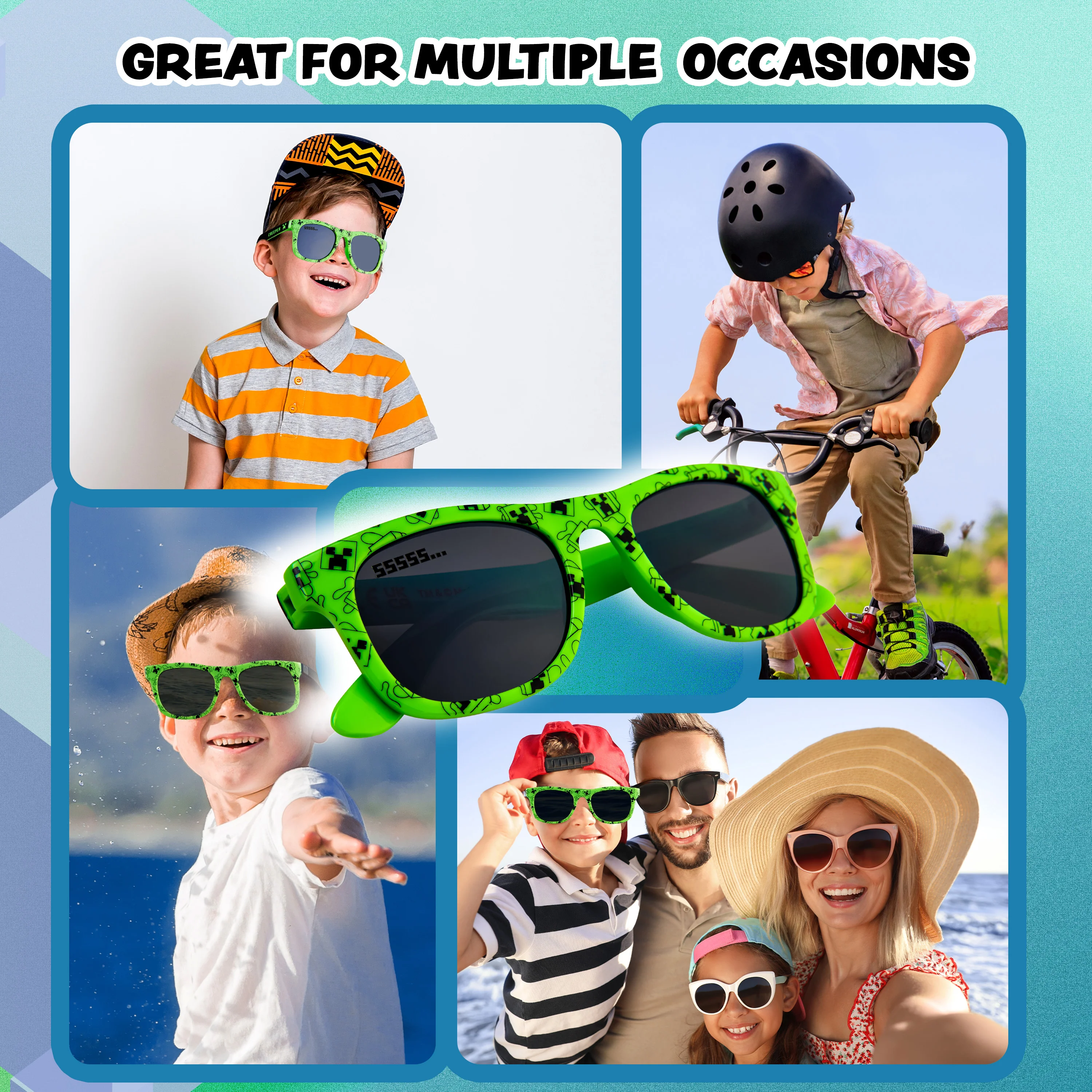 Minecraft Baseball Cap and Kids Sunglasses Set - Image 5