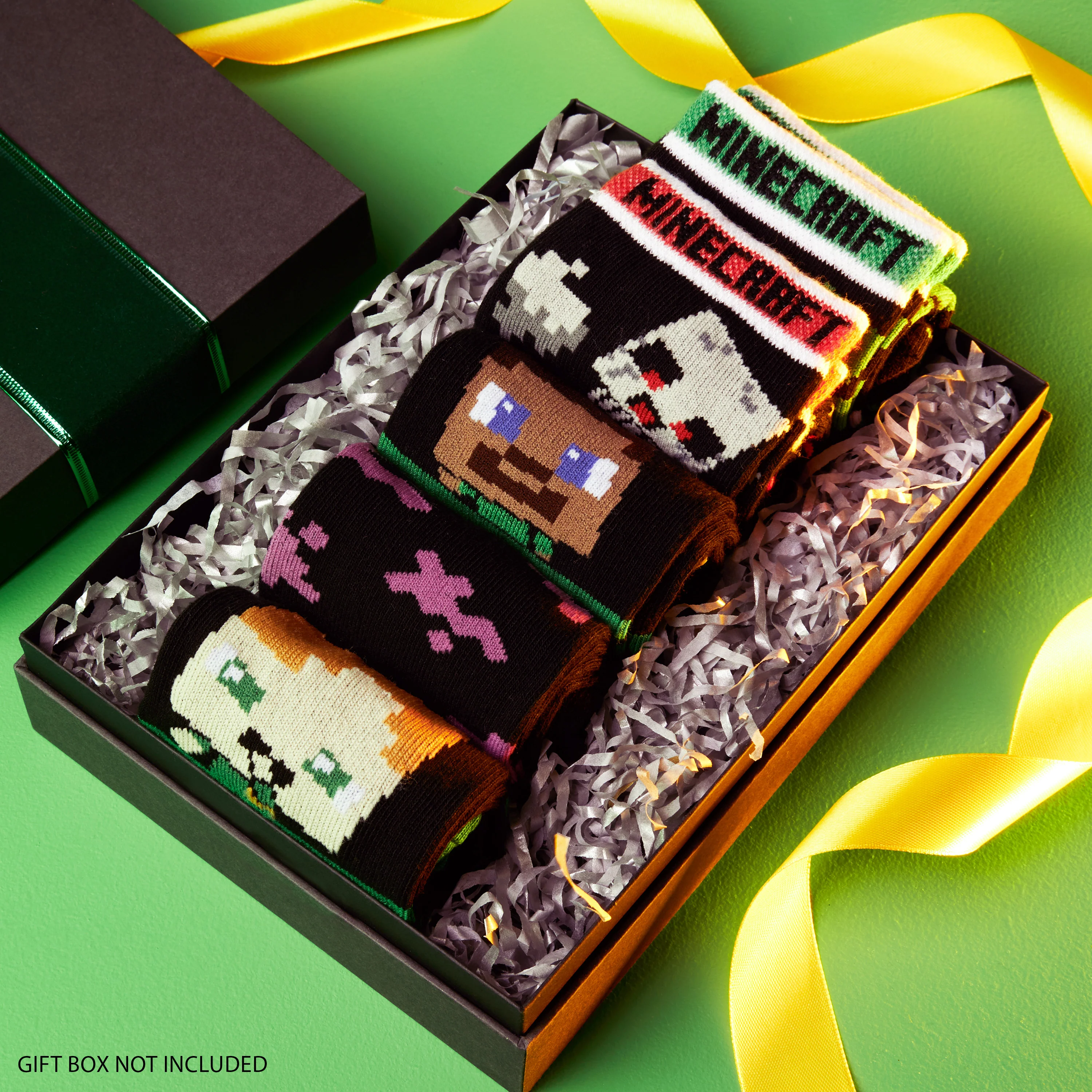 Minecraft Boys Socks 5 Pack - Cotton-Rich Socks - Image 2