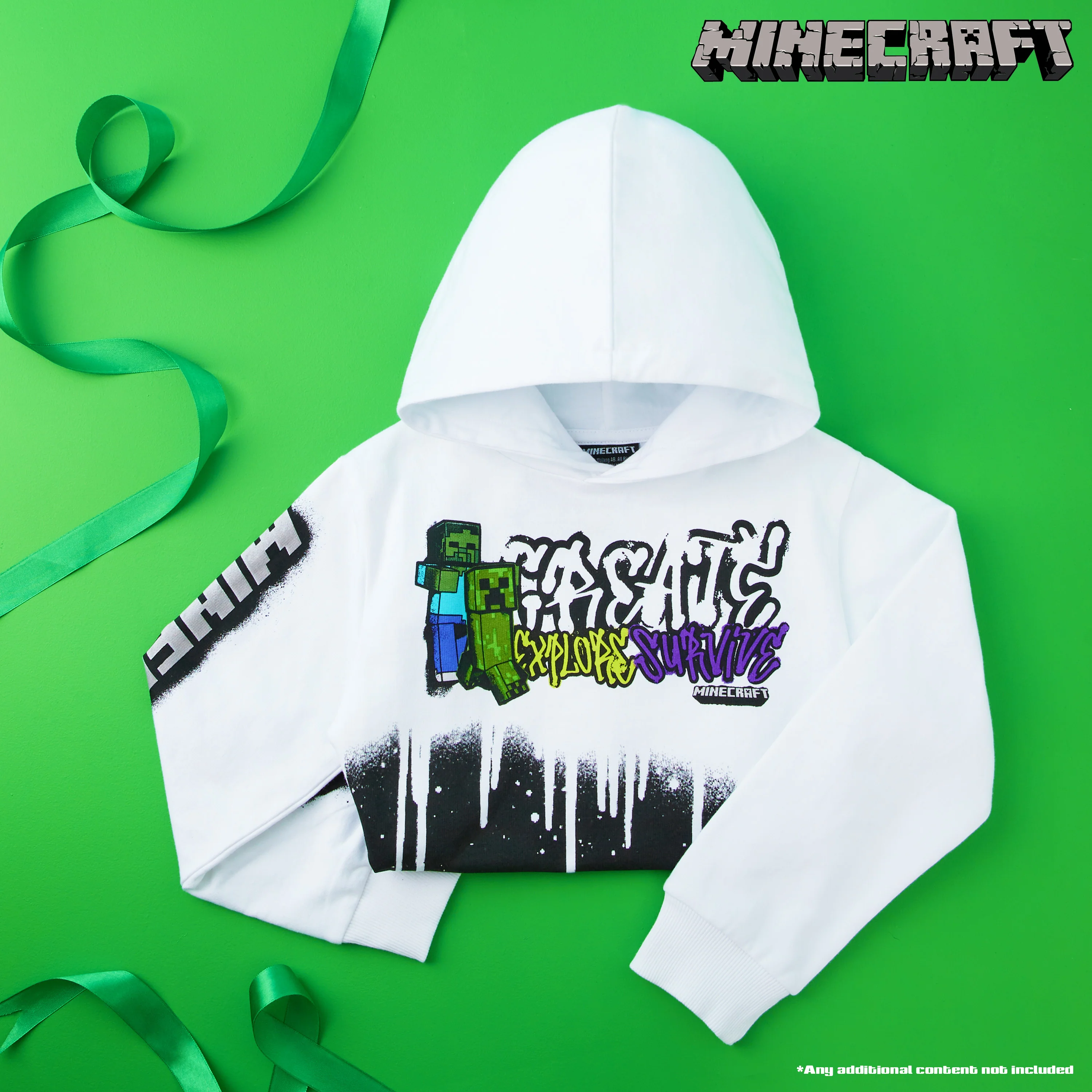 Minecraft Hoodie for Boys and Teenagers - Creeper Boys Hoodies - Image 2