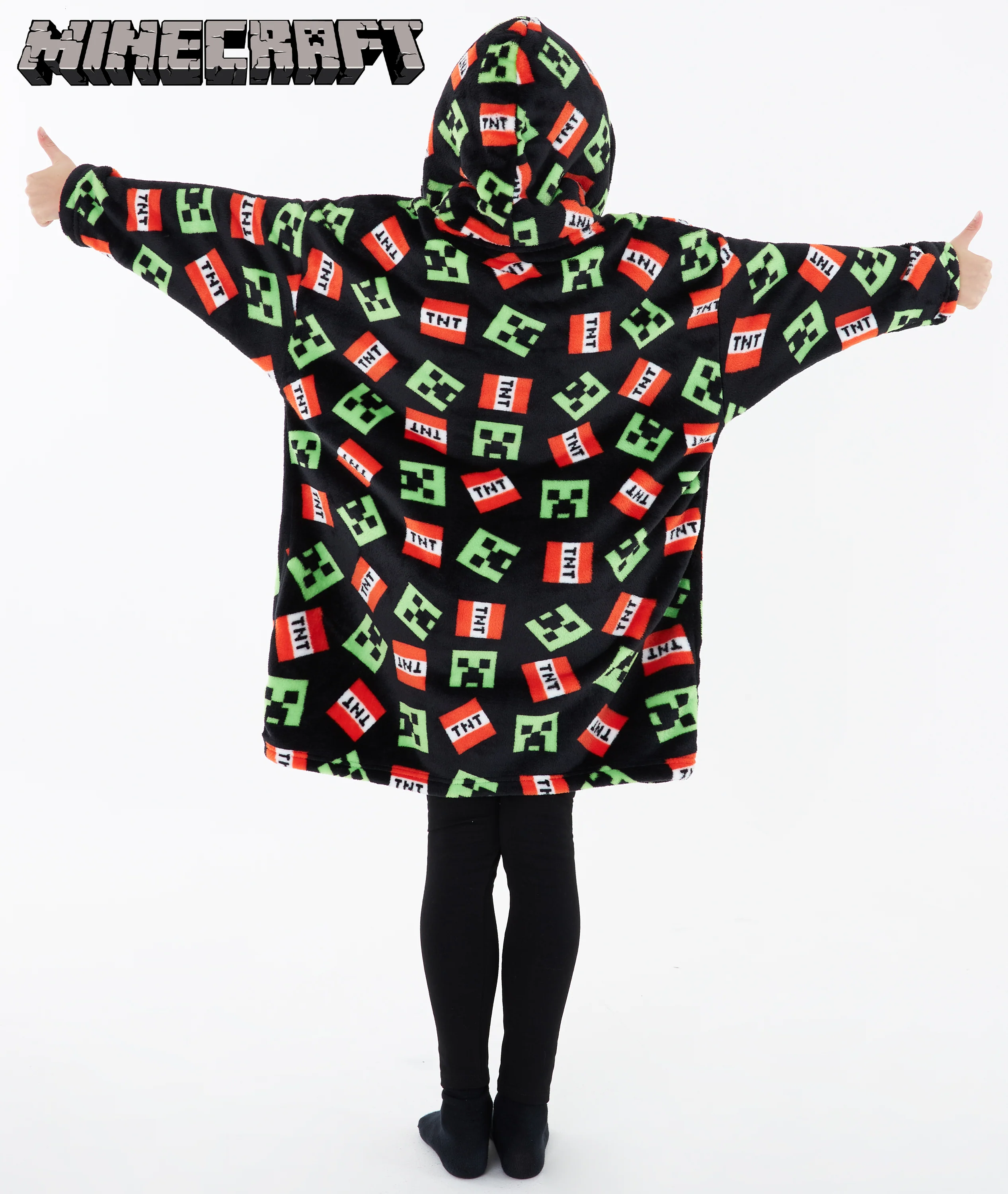 Minecraft Hoodie for Kids, Oversized Blanket Hoodie Boys Girls, Minecraft Gifts - Image 6