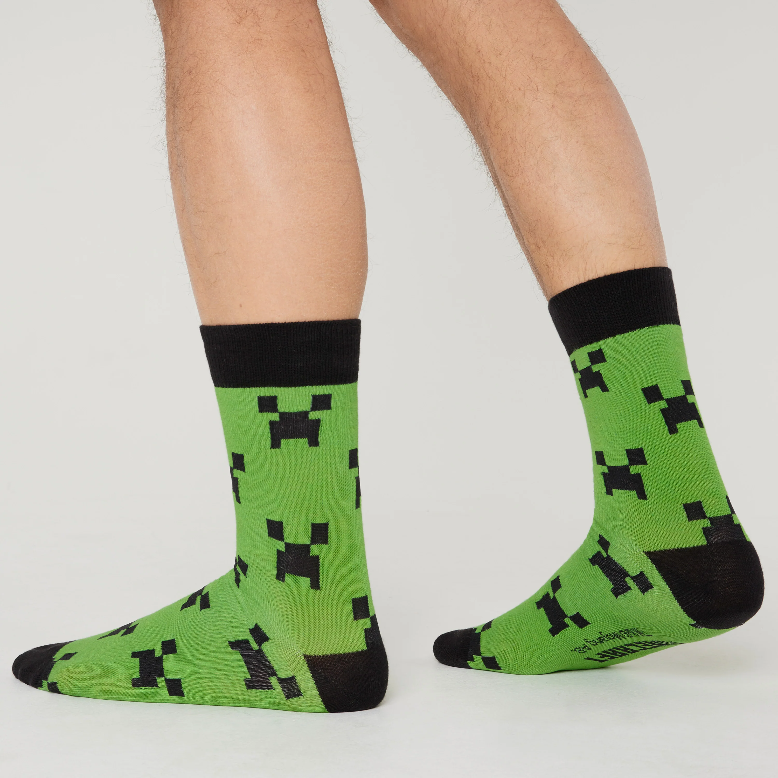 Minecraft Mens Socks Pack of 5 Calf Socks for Men - Image 6