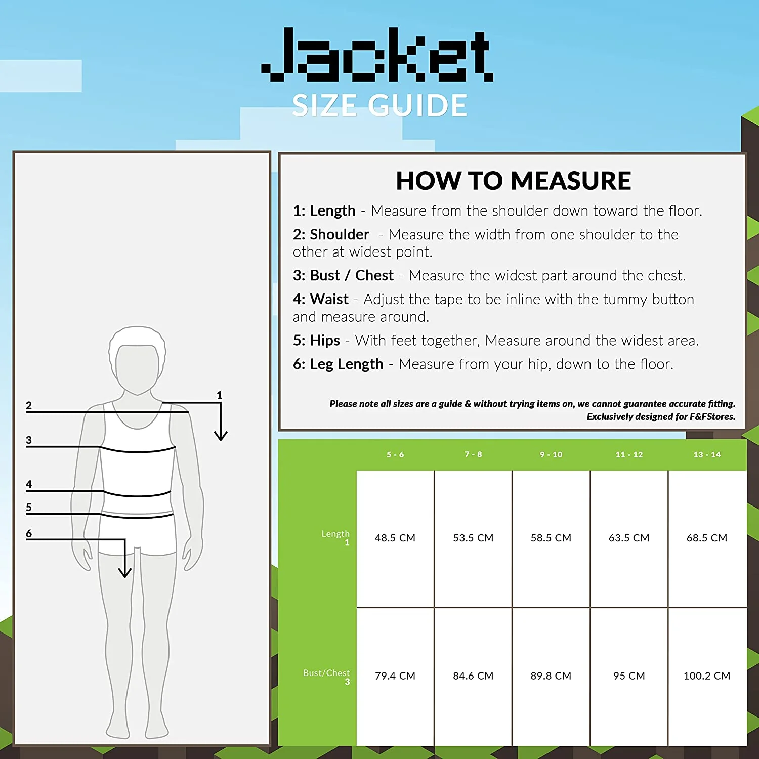 Minecraft Rain Waterproof Jacket with Warm Lining and Hood for Gamers Boys Girls - Image 7