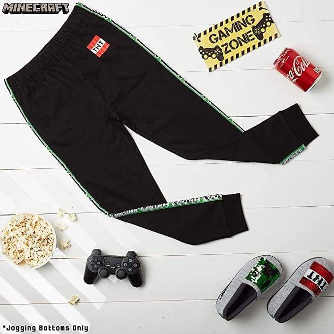 Minecraft Tracksuit Grey Boys Pants with Elastic Waist for Boys Teenagers - Image 5