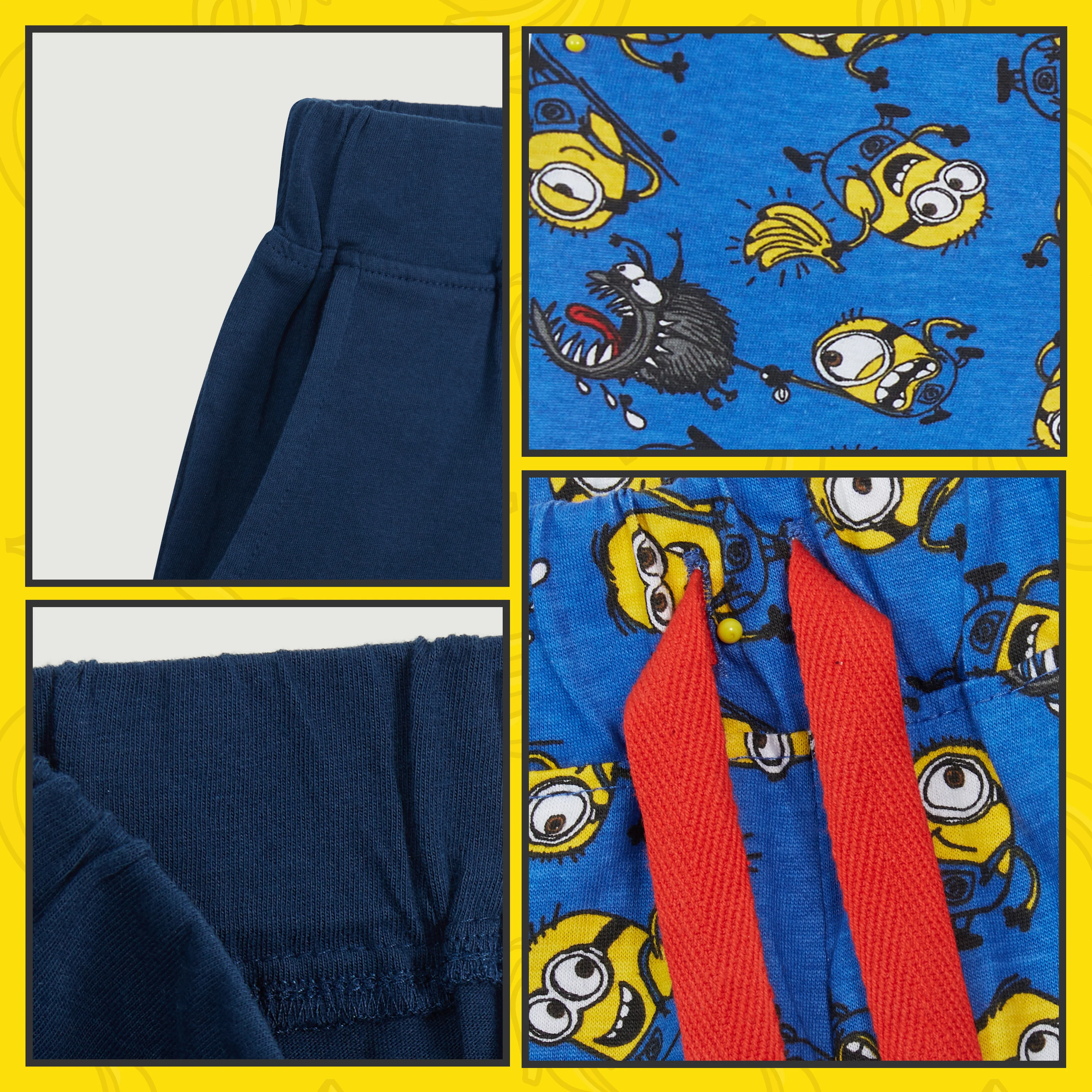 MINIONS Boys Shorts - 2-Pack Kids Shorts - Image 6