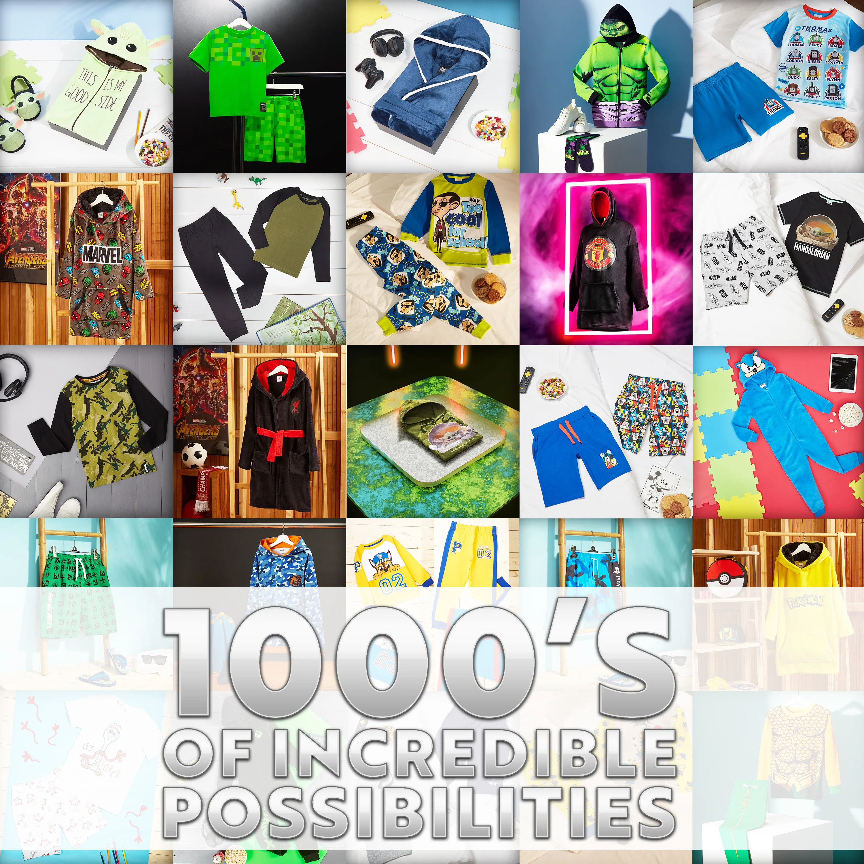 Mystery Clothing Box or Bag for Boys -10 ITEMS- Assorted Branded Items Worth £40+ - Image 2