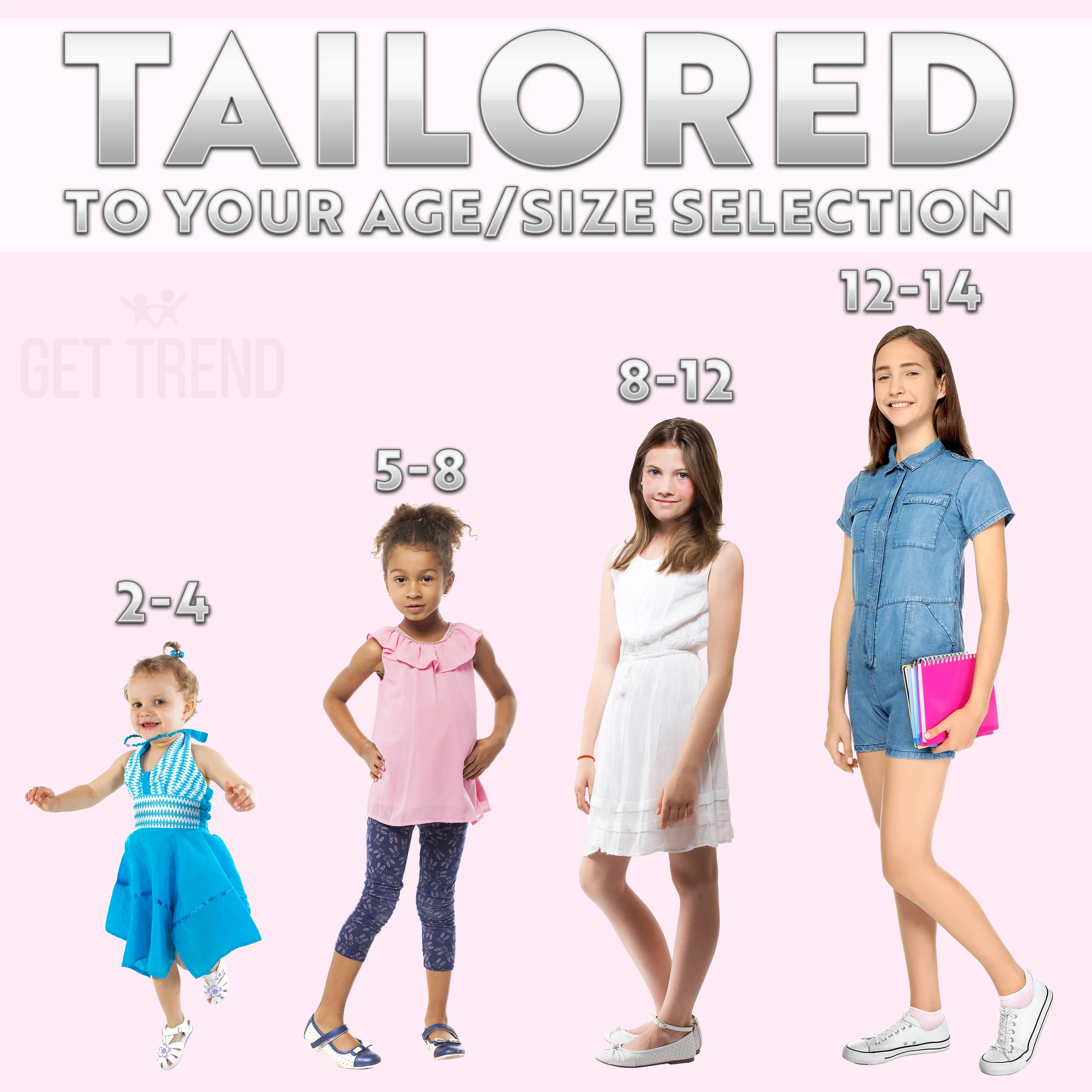 Mystery Clothing Box or Bag for Girls -10 ITEMS- Assorted Branded Items Worth £40+ - Image 3